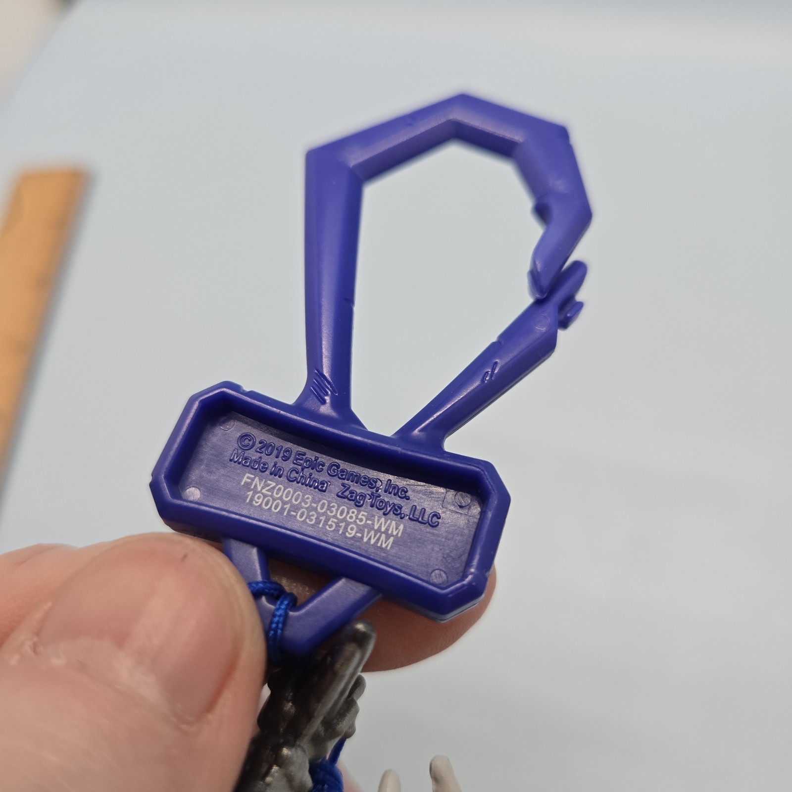 FORTNITE BACKPACK CLIPS • Lot Of 3 Vinyl Figures RAGNAROK, RAVEN, DIRE Keychains