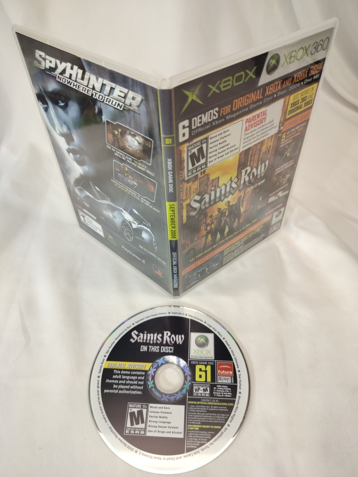 Lot Of 13 Official Xbox Magazine Demo Game Discs
