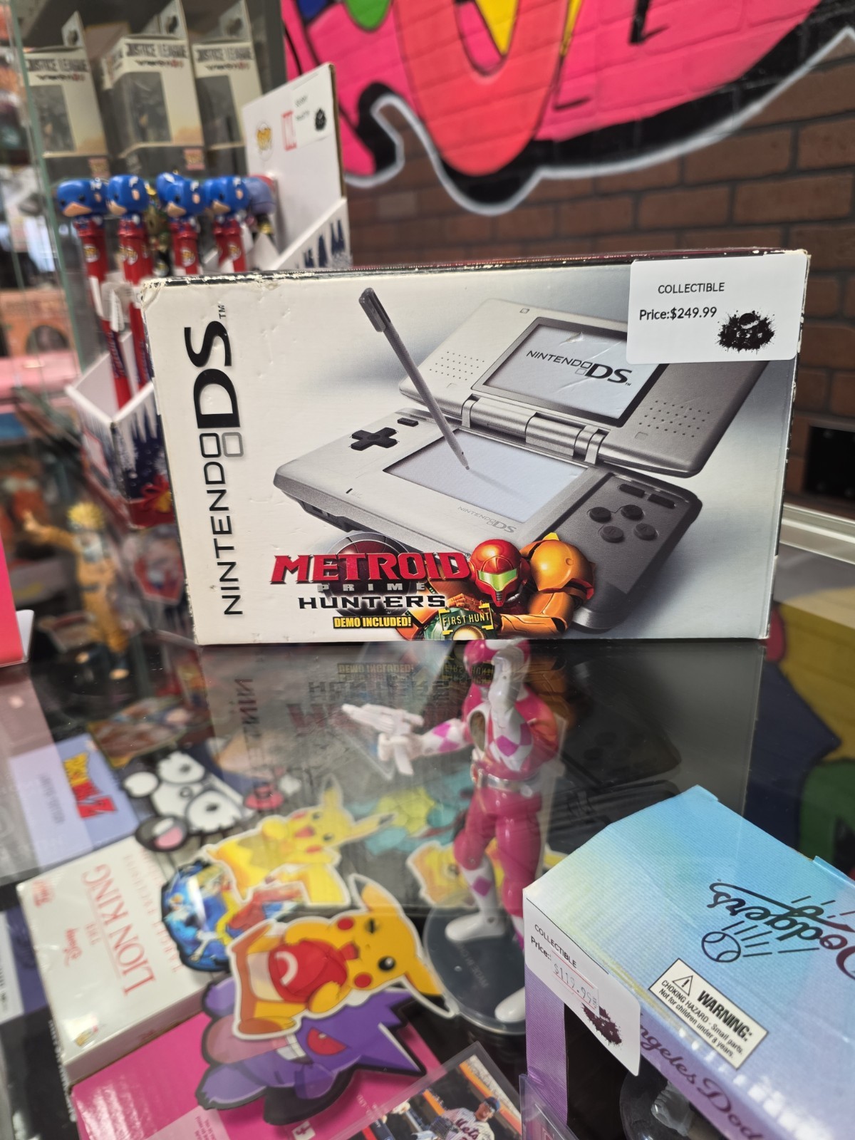Nintendo DS Metroid Prime Hunters Edition Complete with Box Manuals Demo Tested