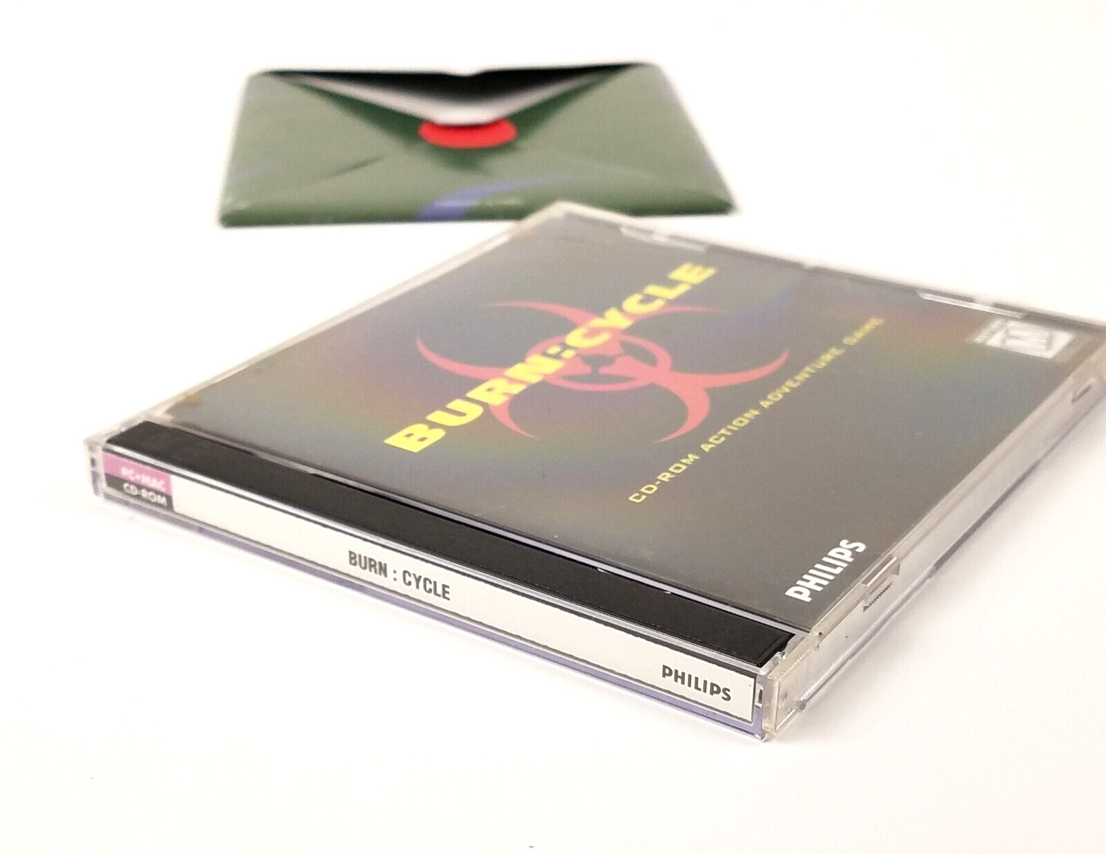 Burn Cycle PC/Mac/CD-ROM Big Box Complete in Box FMV Style Game w/ Soundtrack