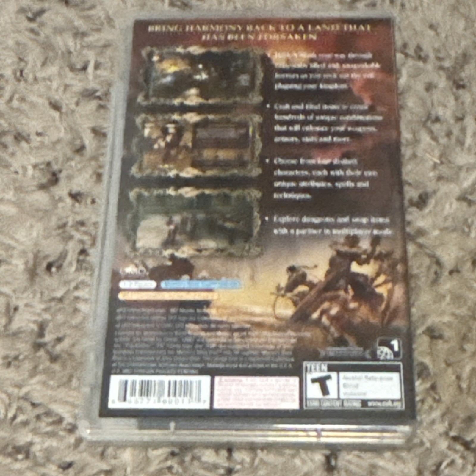 UFO Interactive Warriors of the Lost Empire Sony PSP T-Teen Video Game