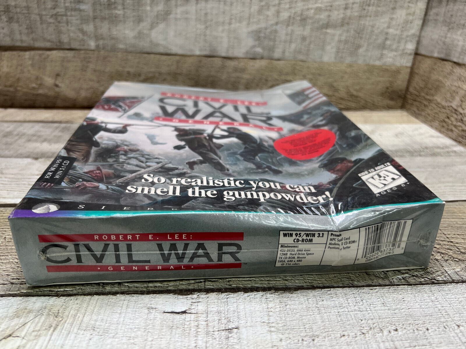 Robert E. Lee Civil War General Big Box PC 1996 Game Brand New Factory Sealed