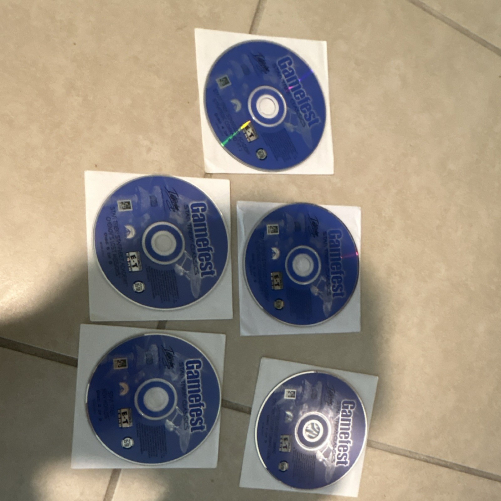 Interplay Productions Gamefest PC Demo Compilation Discs T-Teen