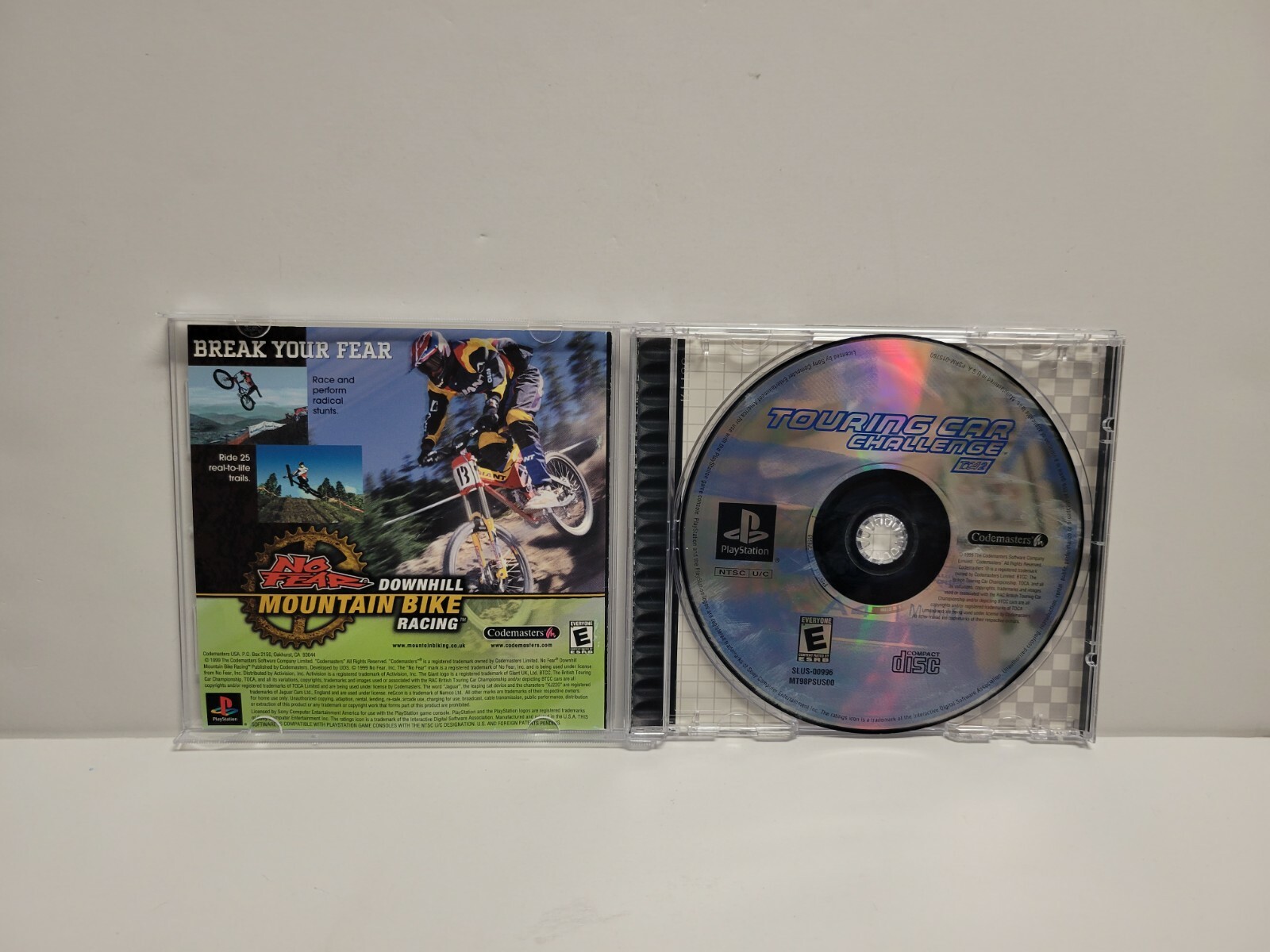 Touring Car Challenge TOCA 2 (PlayStation 1) PS1 Complete with Registration Card