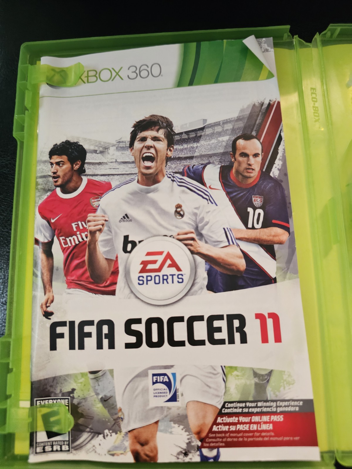 EA SPORTS FIFA Soccer 11 – Xbox 360, 2010, E, NTSC-U/C, Disc & Case