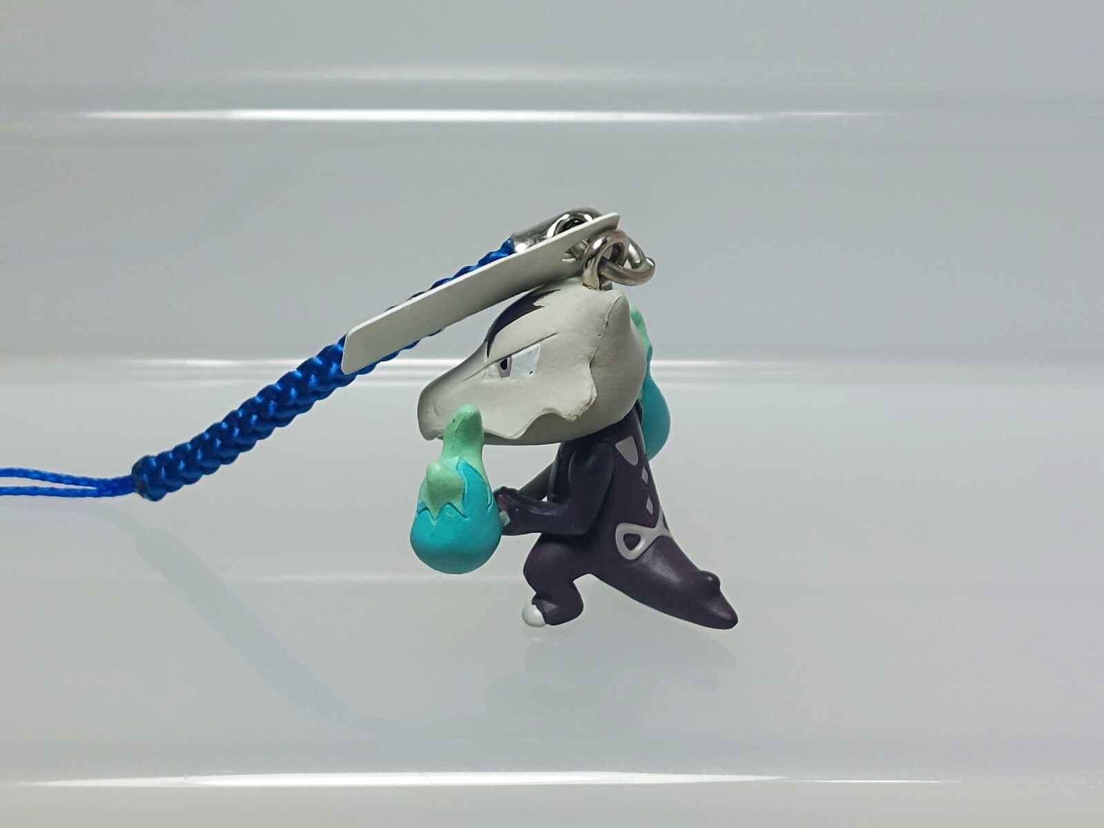Alolan Marowak Garagara Pokemon Netsuke Mascot Figure Strap T-ARTS 2017 0.8in