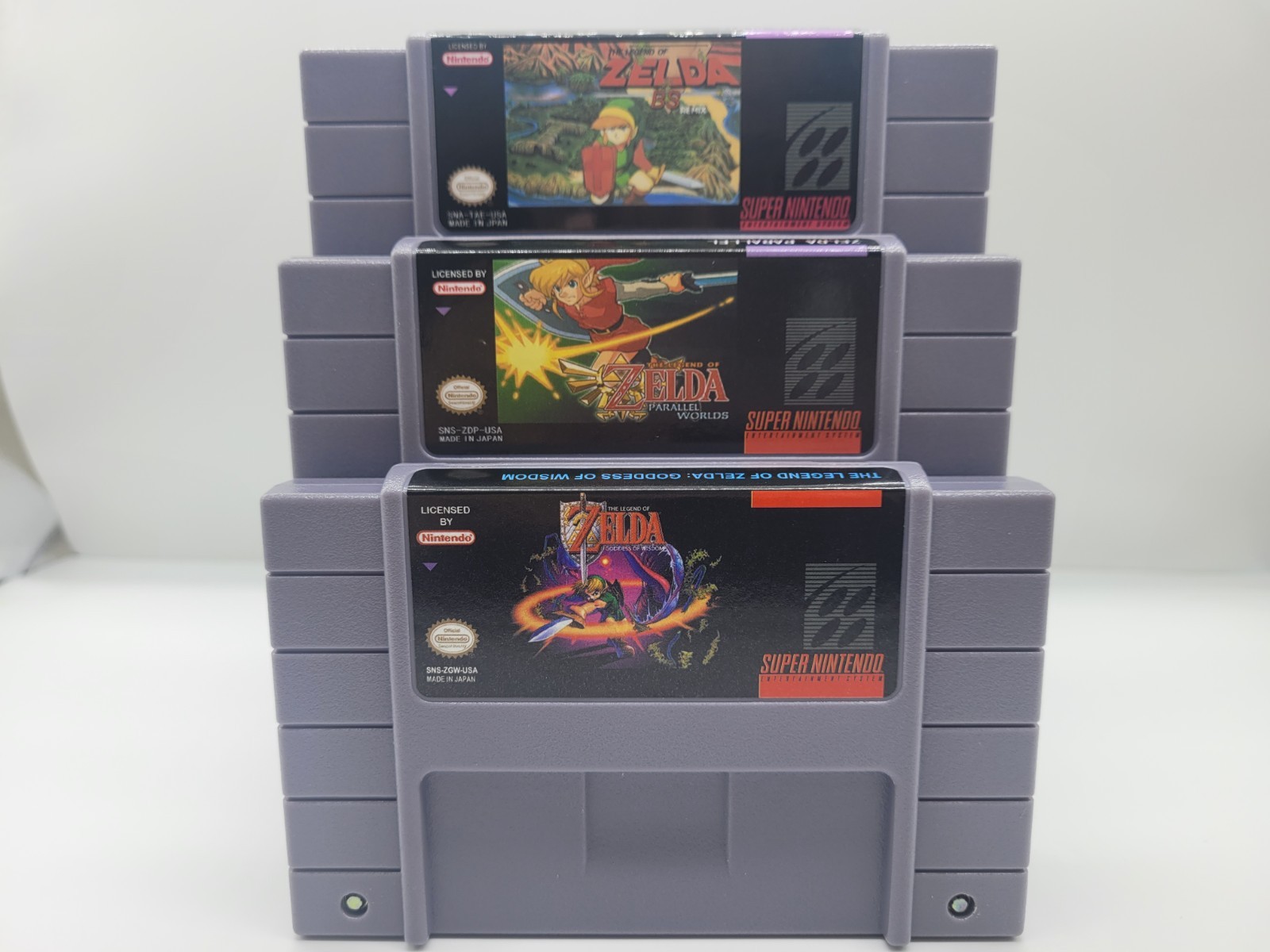 Super SNES The Legend of Zelda: Parallel Worlds/Goddes of Wisdom/Bs Remix