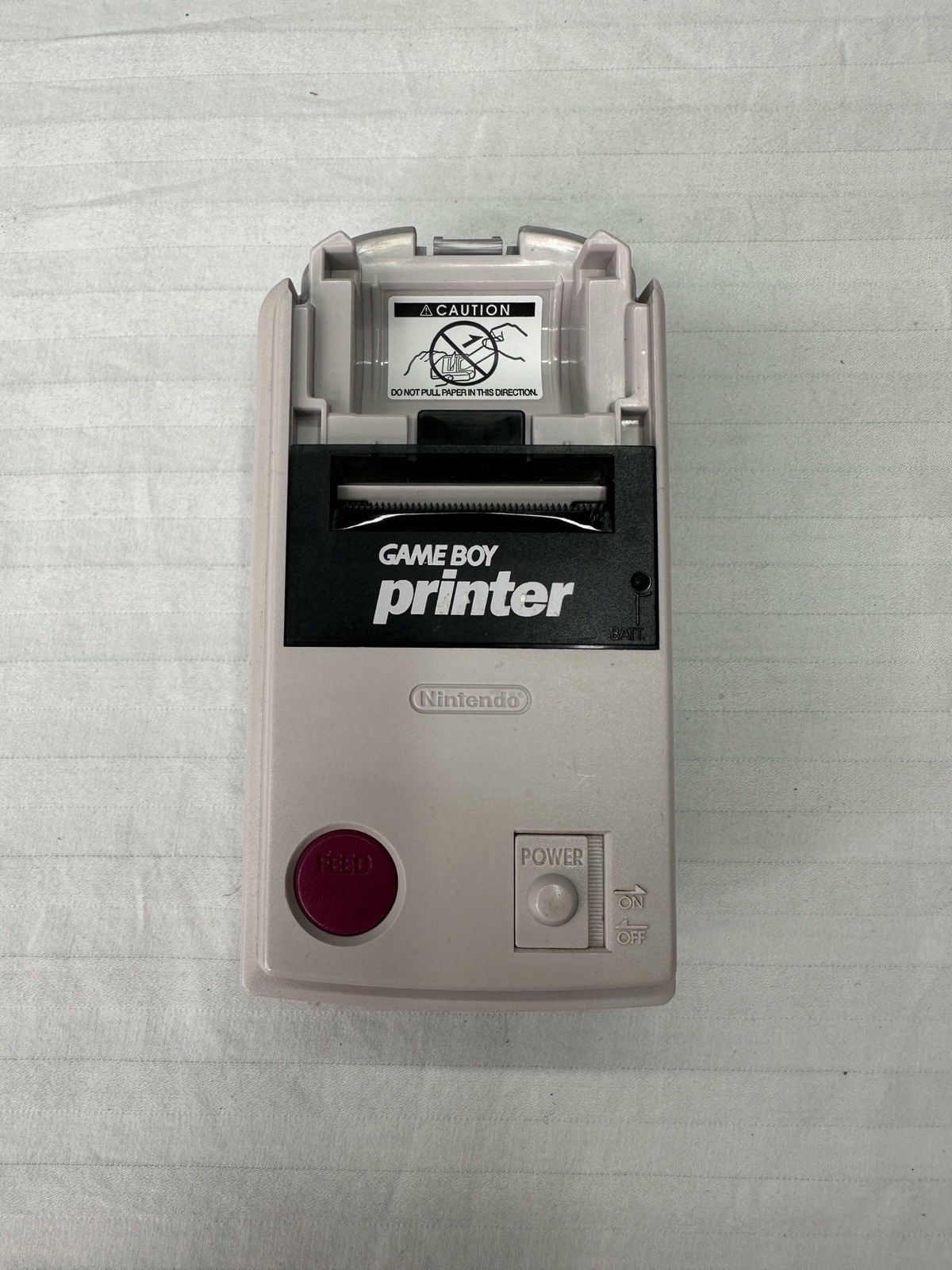 Game Boy Printer MGB-007 Missing Battery Door, Paper Door, Cables UNTESTED
