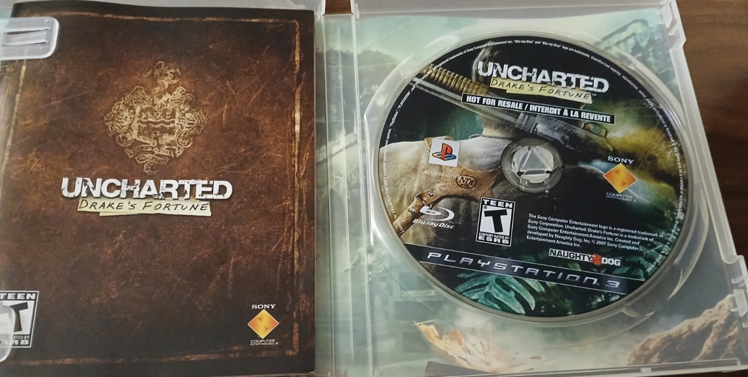 Uncharted 1 2 3 Trilogy 3 Game Lot (Sony PlayStation 3)
