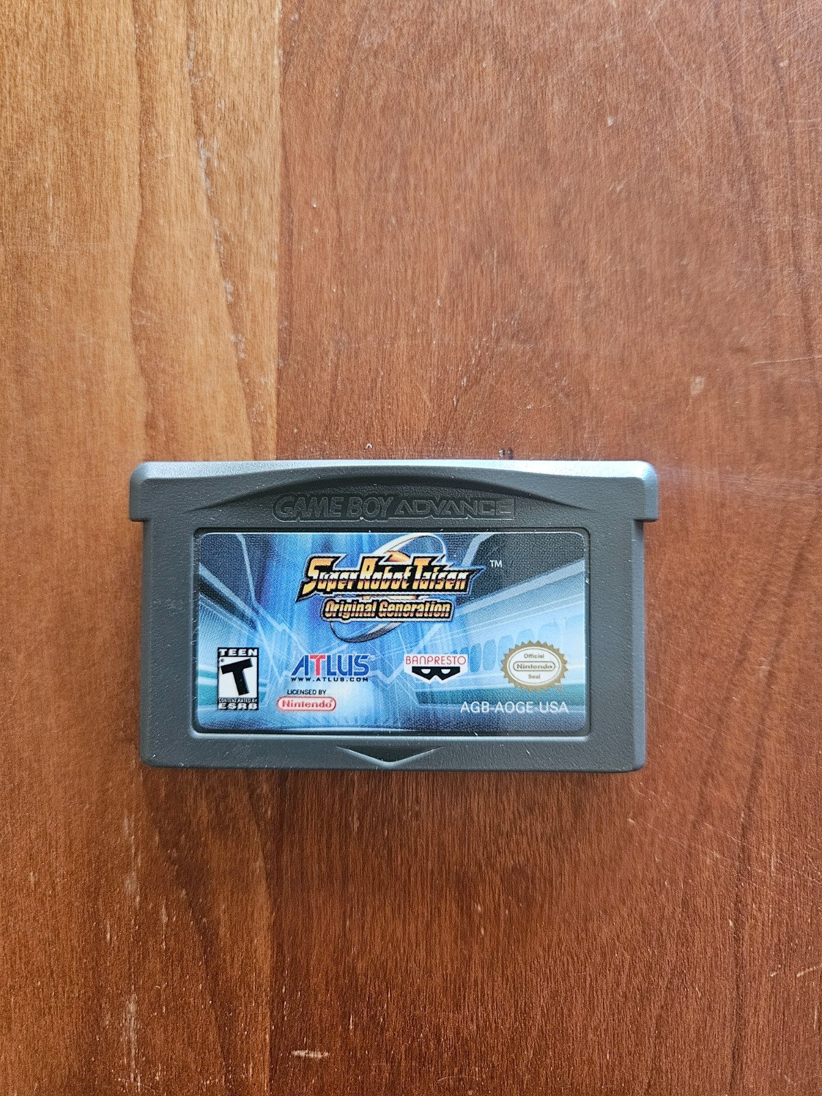 Super Robot Taisen Original Generation (GameBoy Advance, 2006) Authentic