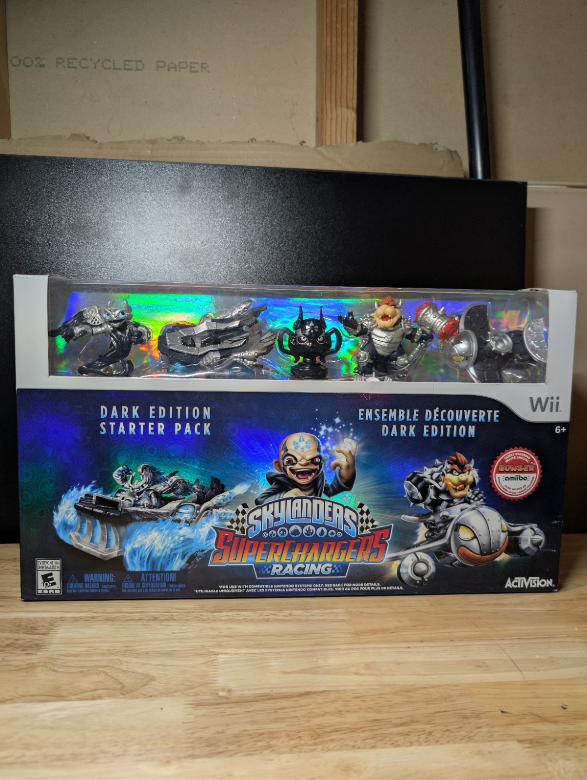 Skylanders superchargers racing dark edition starter pack WII SEALED