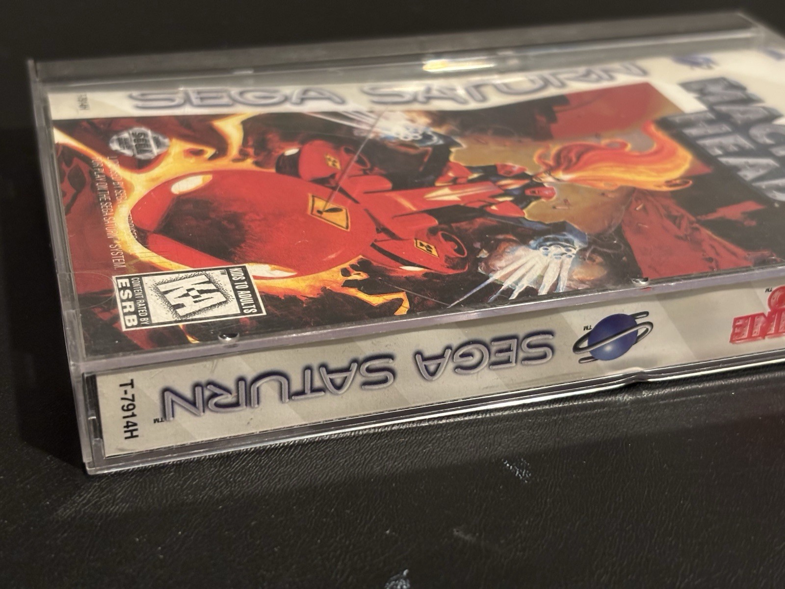 Machine Head (Sega Saturn Eidos 1996) CIB Complete with Reg Card Tested & Works!