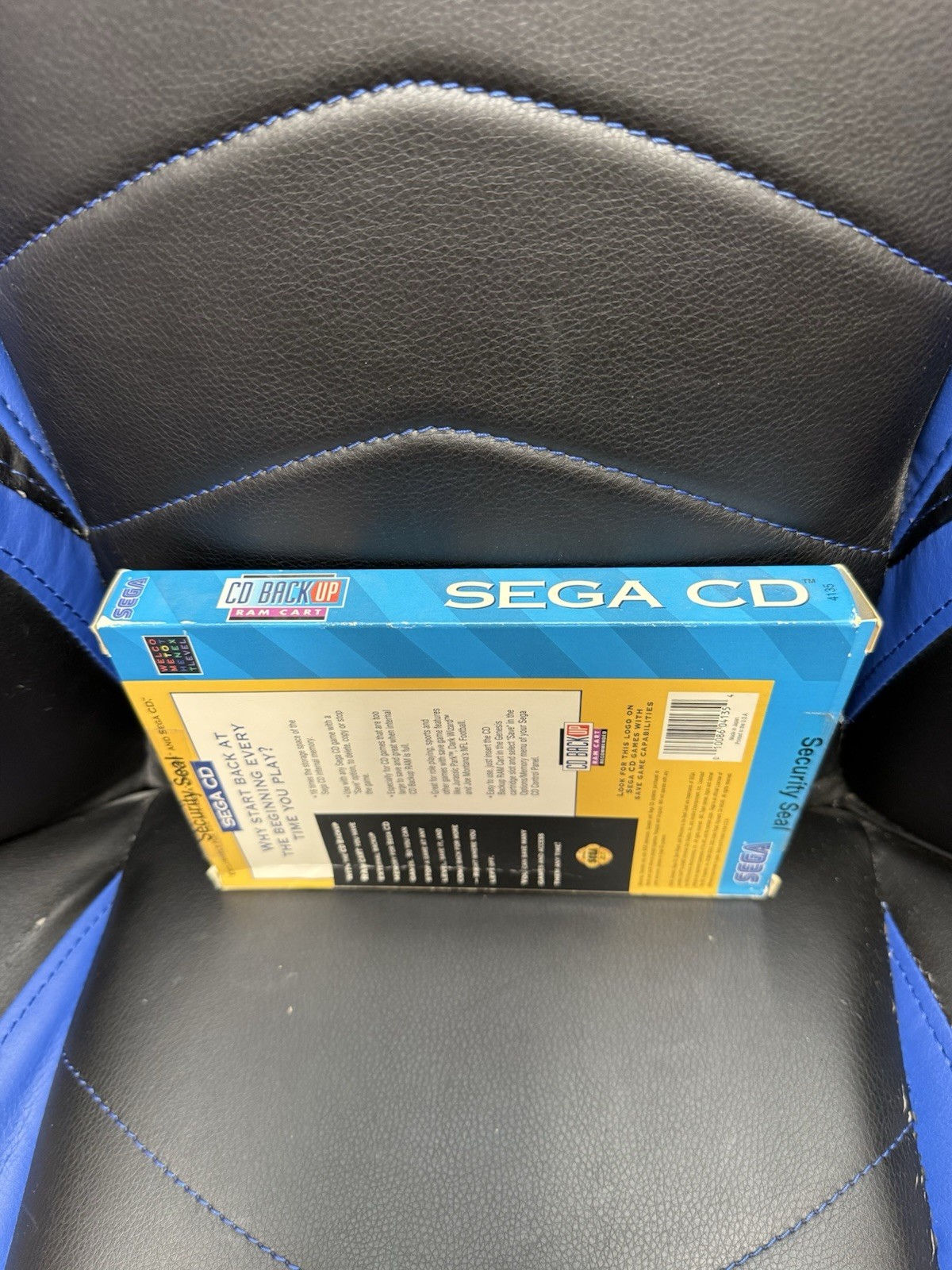 SEGA CD BACK UP RAM CART (Sega CD SCD) Brand New Factory Sealed