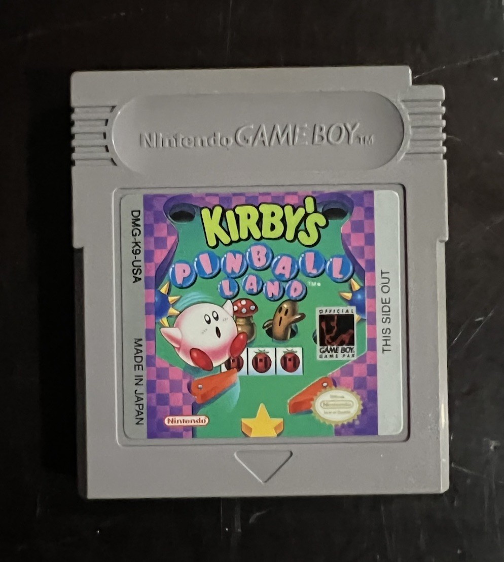 Kirby’s Dream Land & Pinball Land – Nintendo GameBoy – Tested & Working