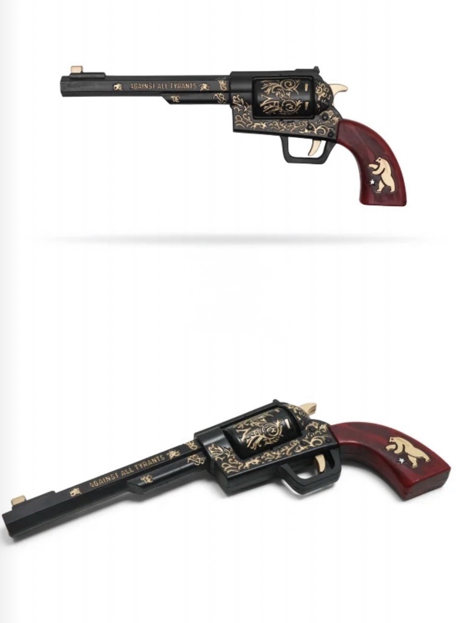 Ranger Sequoia Revolver Pistol Replica Toy Made Of Foam Video Games Full Size