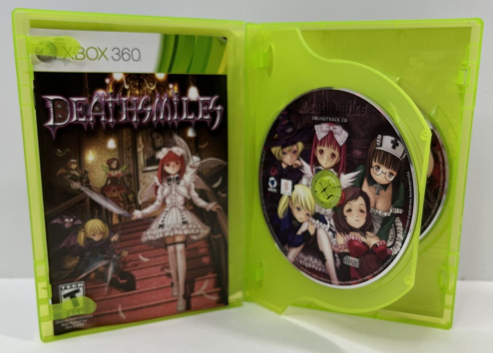 Deathsmiles (Microsoft Xbox 360, 2010) – Manual & Bonus Soundtrack CD Included