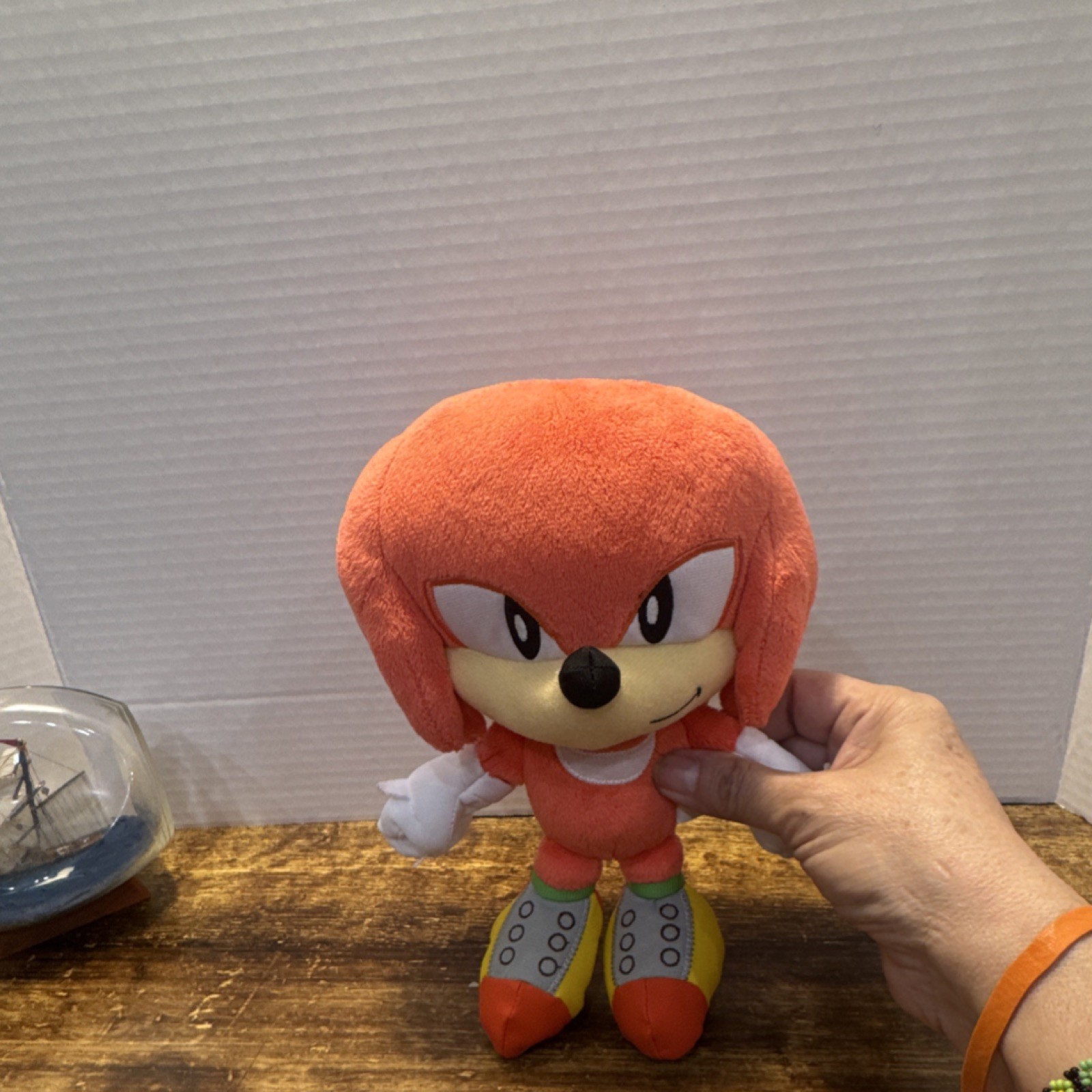 JAKKS Pacific Knuckles the Echidna Washable Plush Doll Sonic the Hedgehog 2023