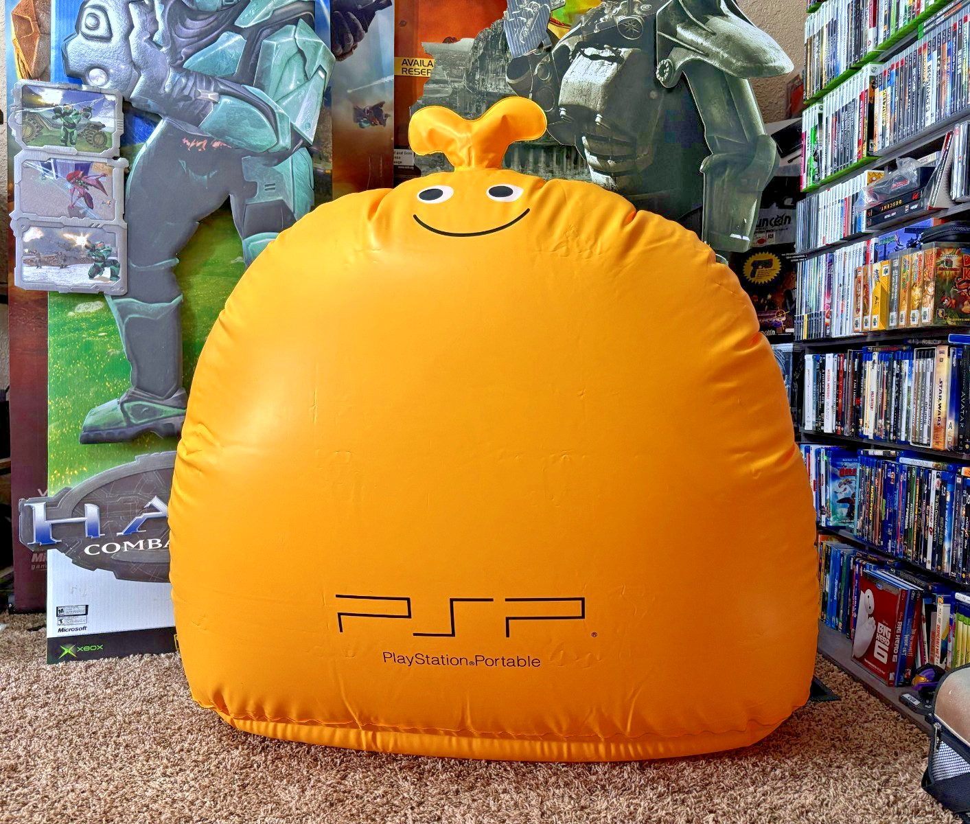 Loco Roco Giant 3ft Inflatable Promo Store Display 2006 PSP Game PlayStation E3