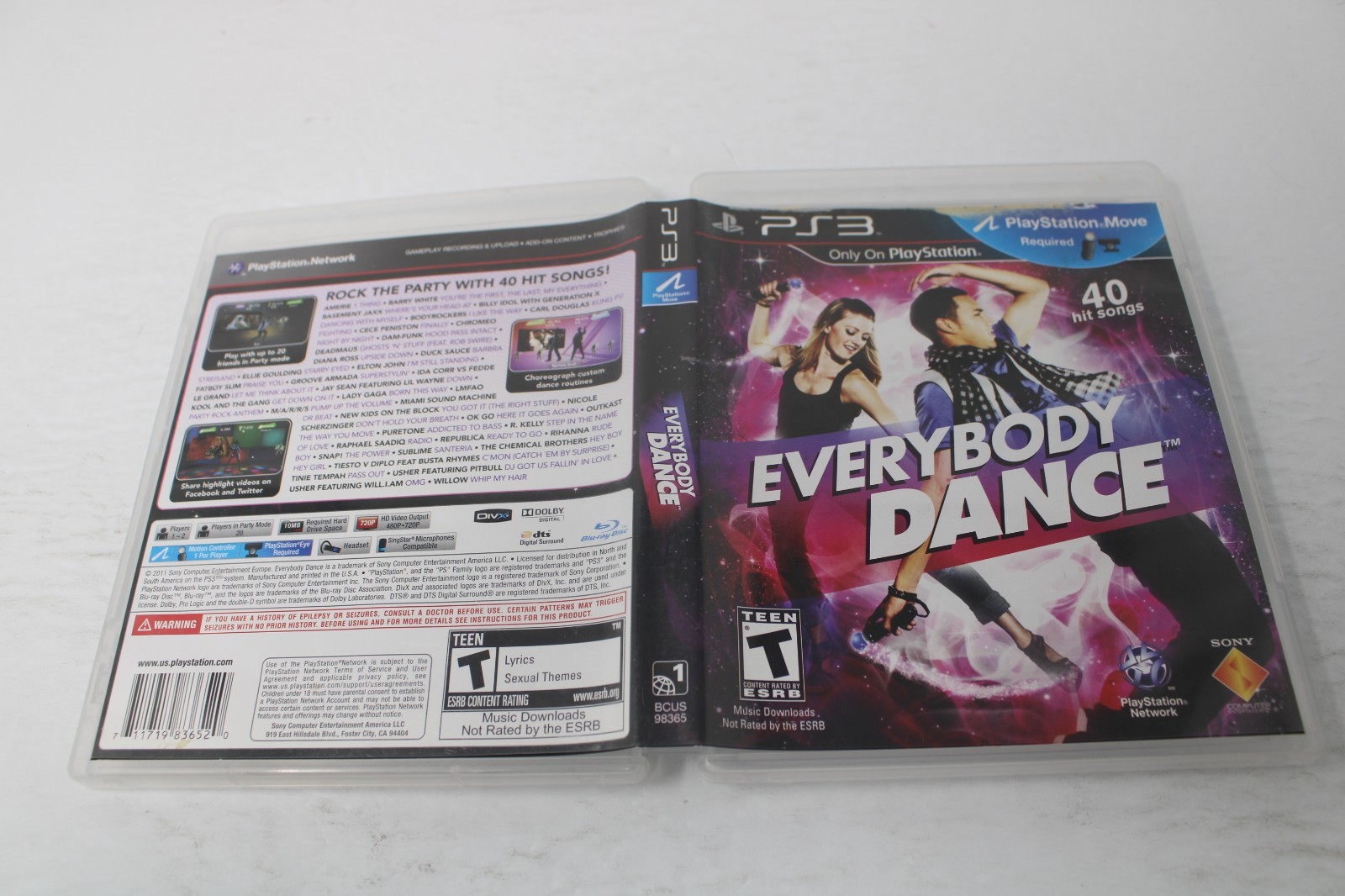 Everybody Dance Sony Playstation 3
