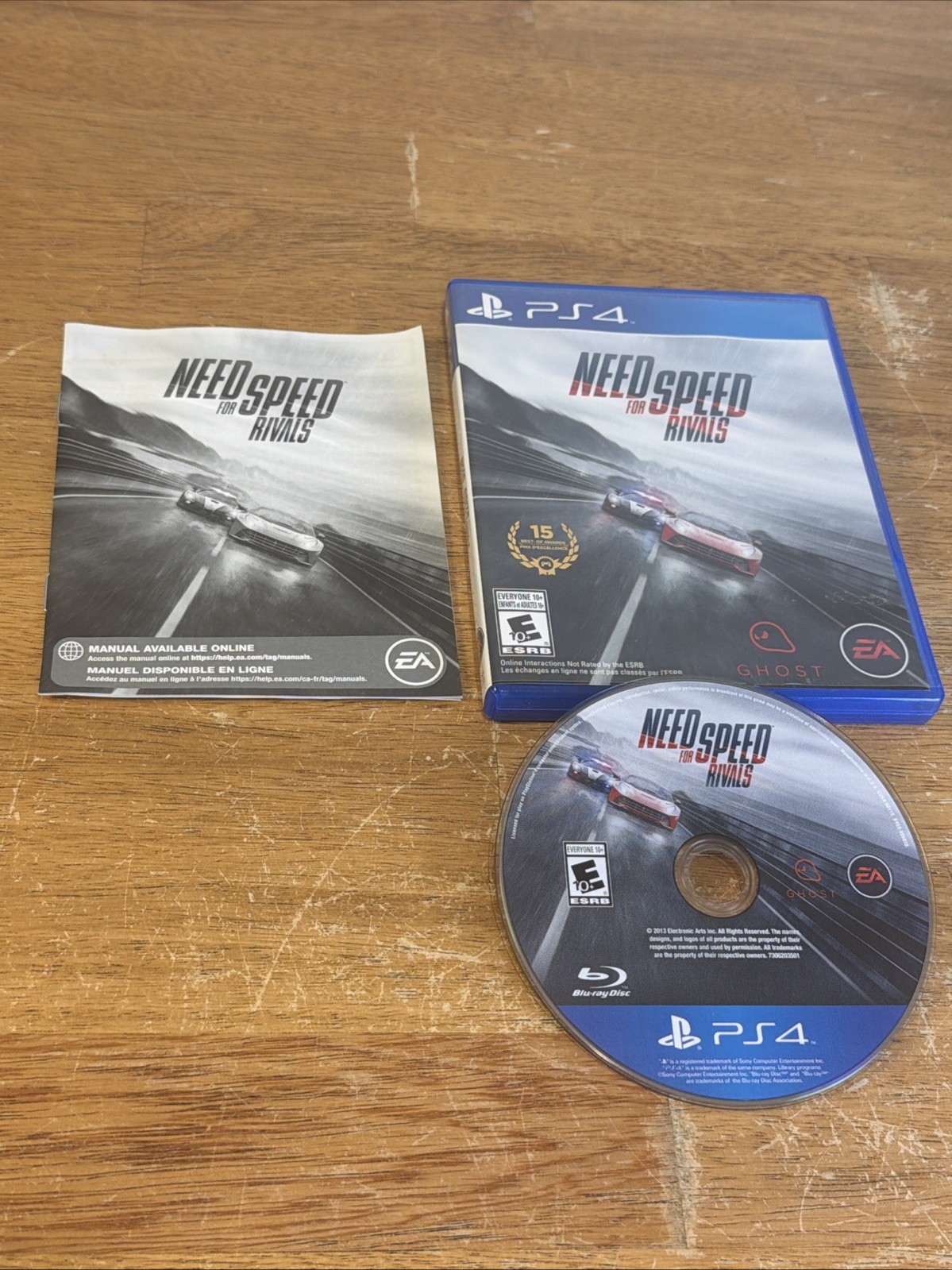 Need for Speed: Rivals Game (Sony PlayStation 4, 2014)