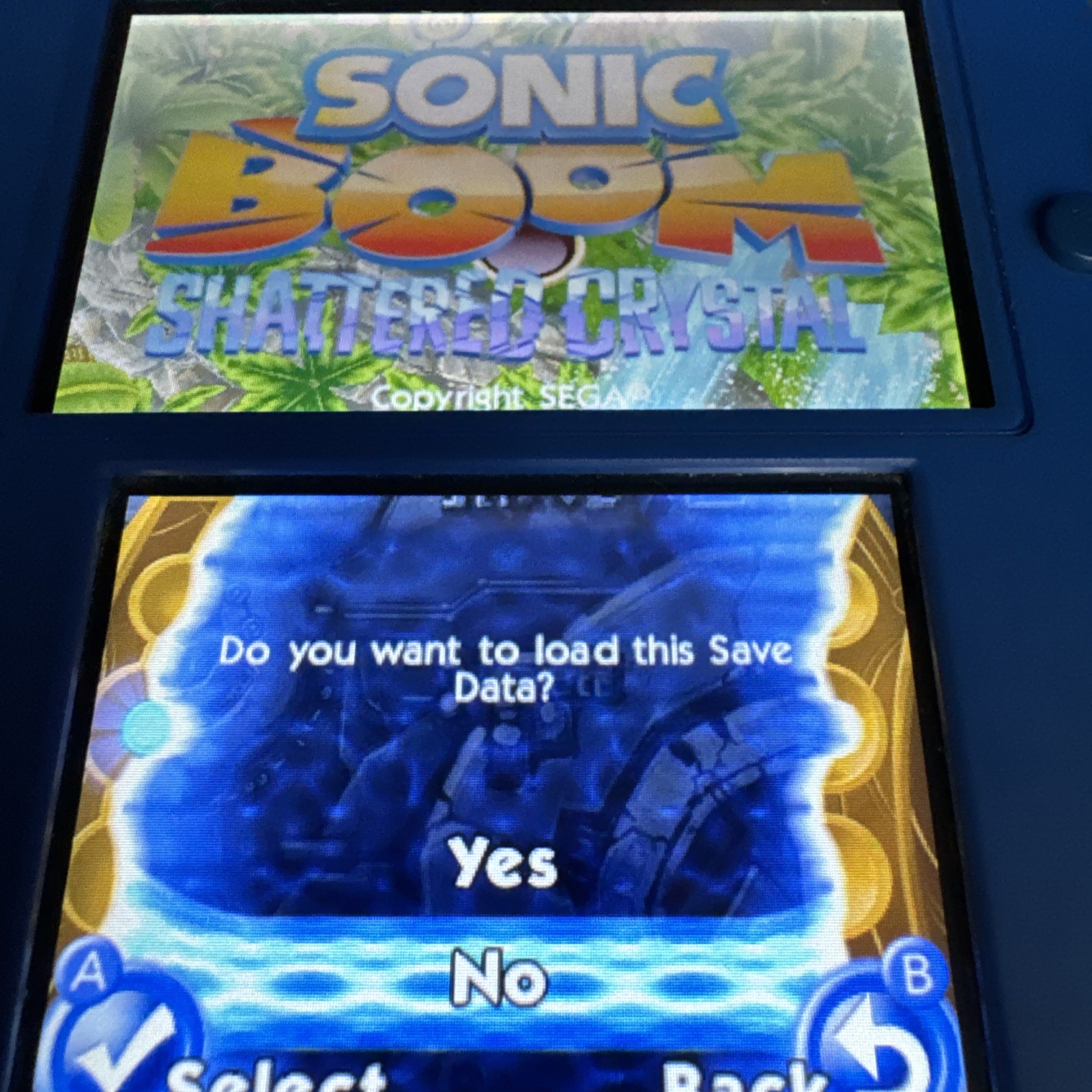 Sonic Boom: Shattered Crystal (Nintendo 3DS, 2014) Cartridge Only/Authentic