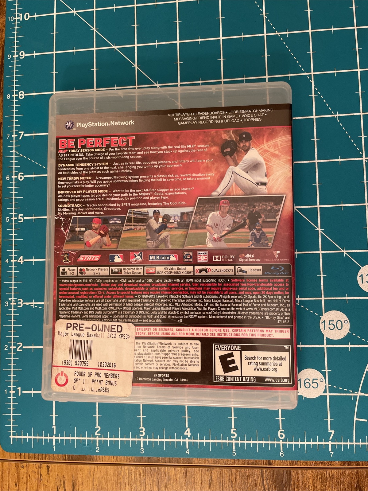 Major League Baseball 2K12 (Sony PlayStation 3, 2012)