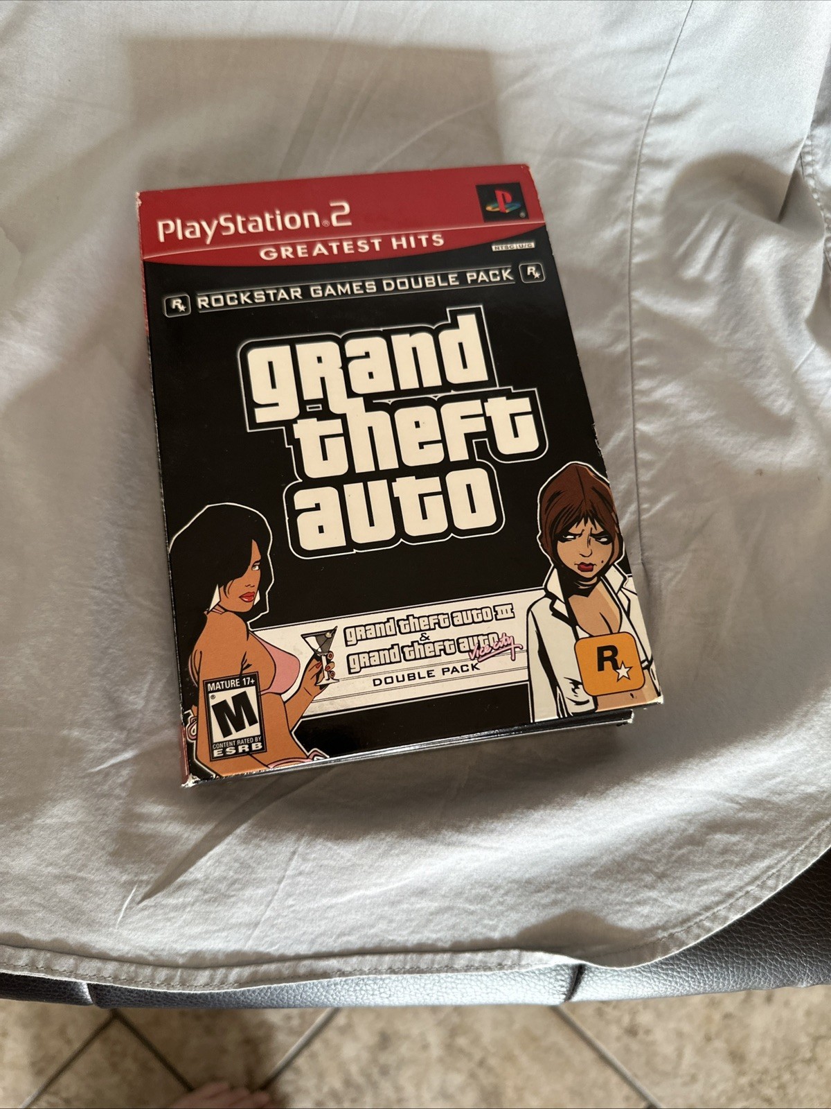 Grand Theft Auto Double Pack Rockstar Games PlayStation 2 NTSC Manual Included