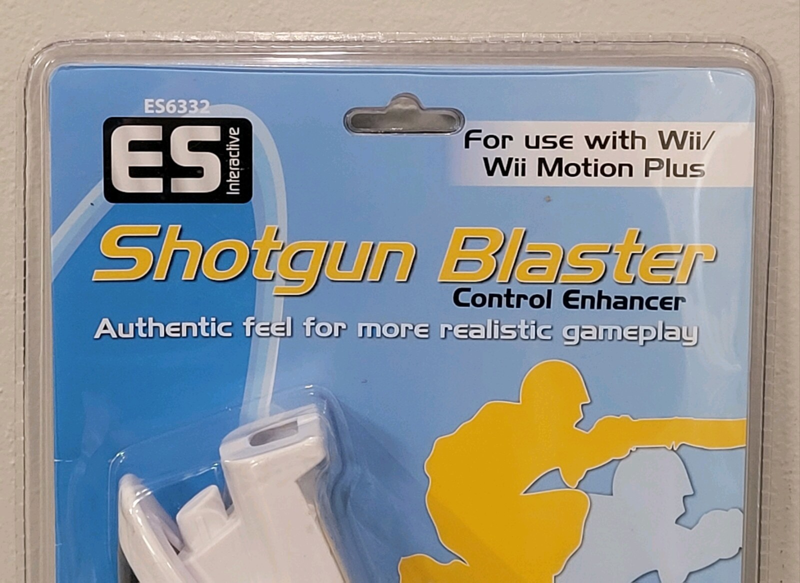 Wii Shotgun Controller Accessory Nintendo Wii Game Attachment 15″ SEALED NOS ✅️