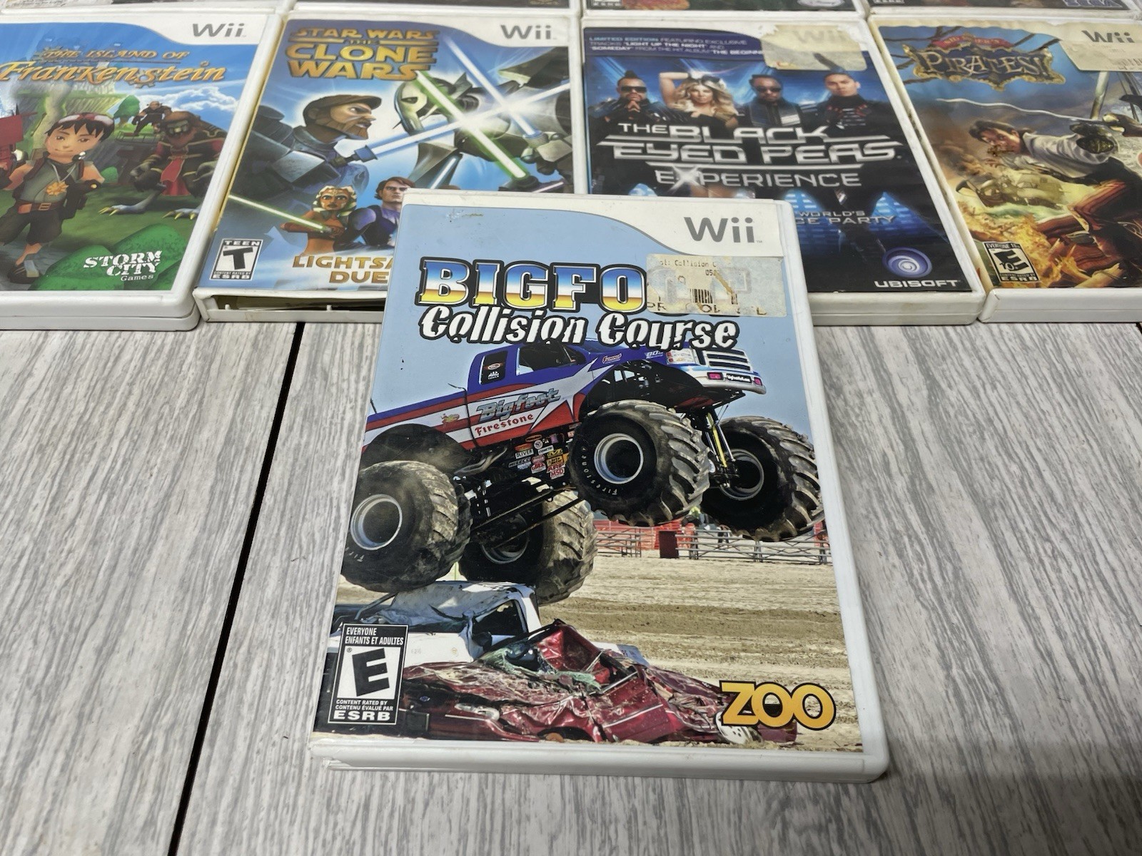 Nintendo Wii Game Bulk Lot of 9 w/ Cases: Untested Condition