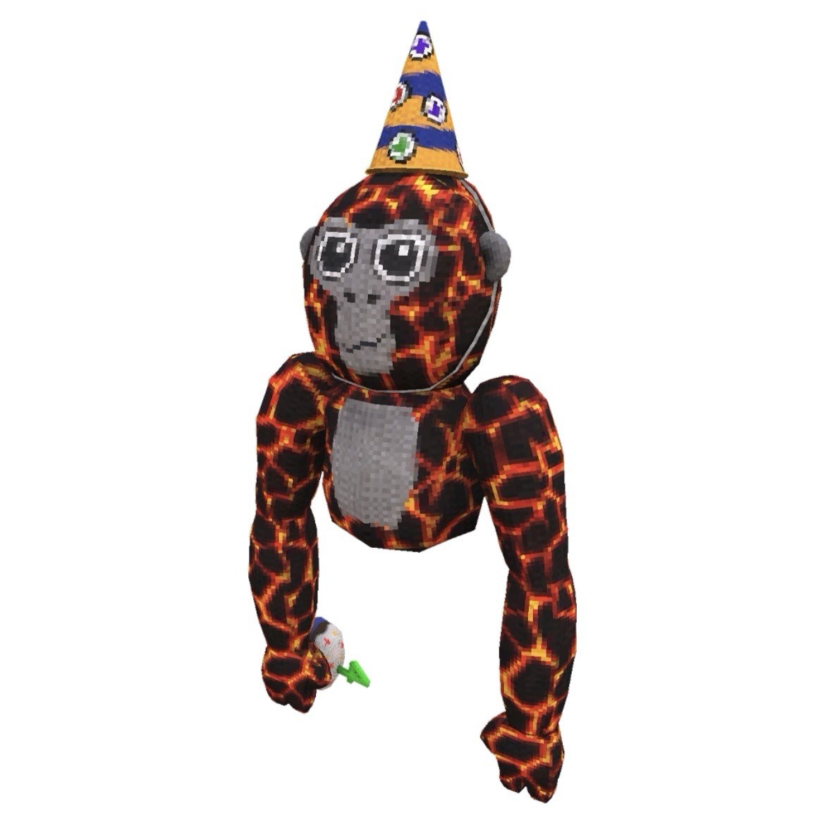 Makeship Gorilla Tag Tagged Lava Monke Plush Game Code Only