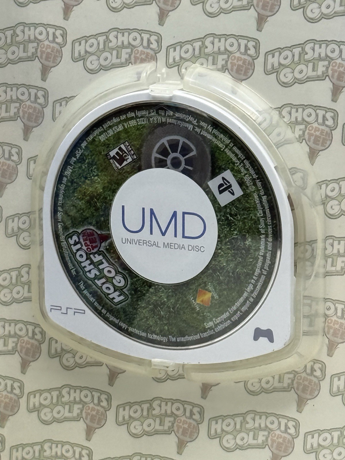 Hot Shots Golf Open Tee PlayStation Portable Sony PSP Complete CIB Authentic