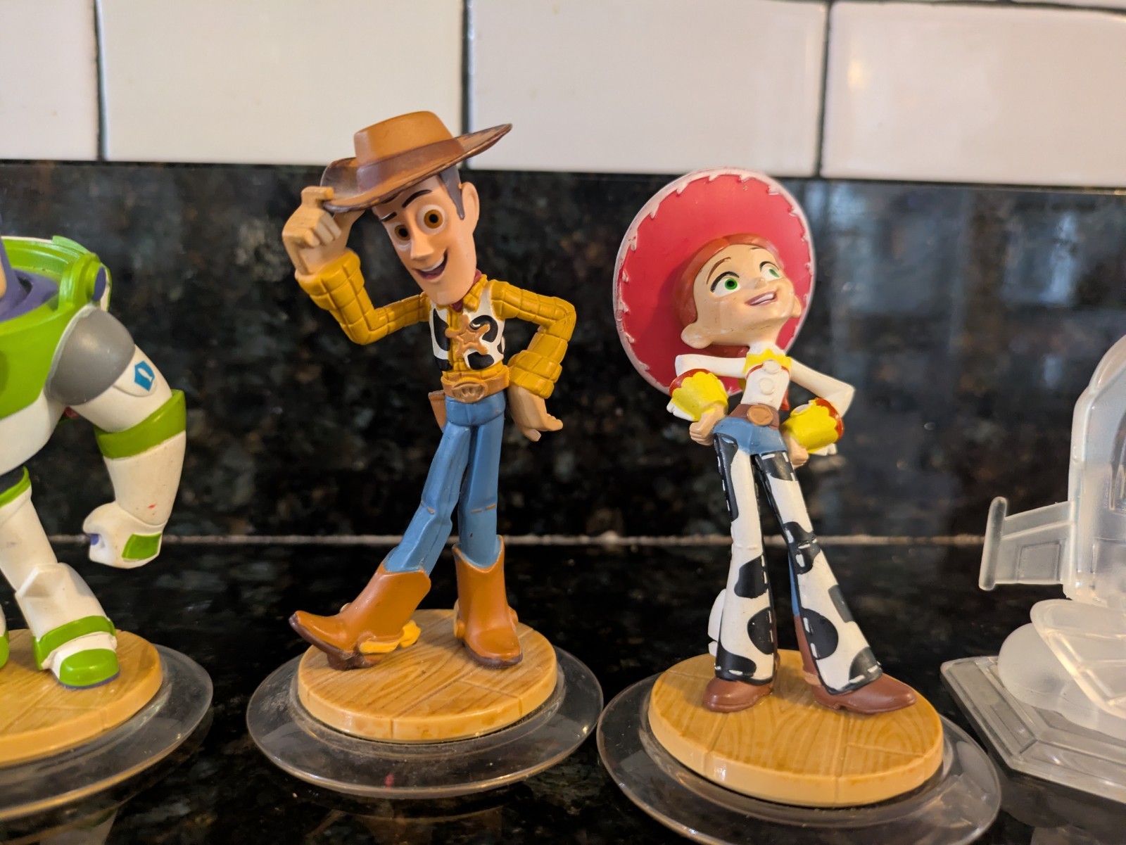 Disney Infinity Toy Story in Space Play Set Lot Buzz Woody Jessie Figures