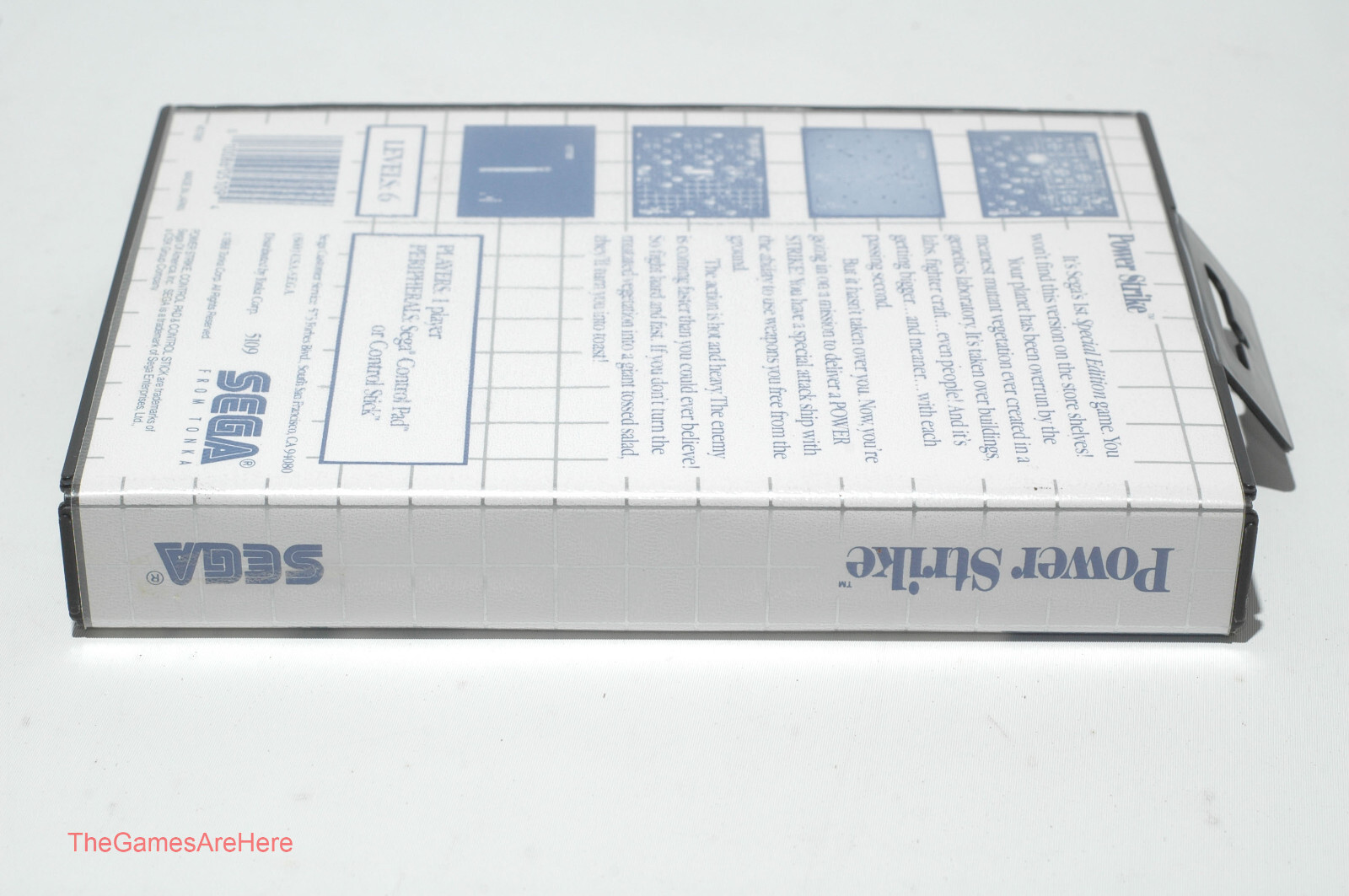 Power Strike – Sega Master System 1988 Mail Order Version