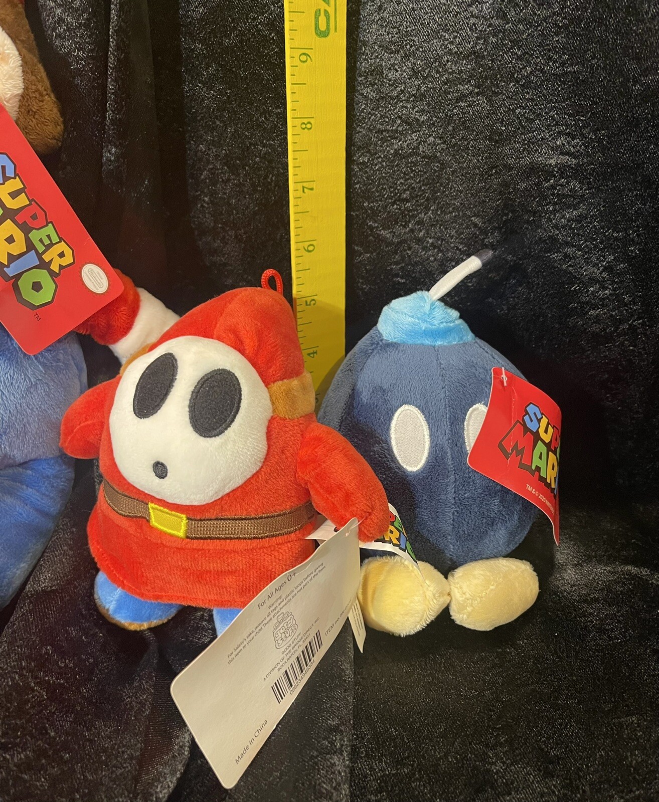 Nintendo Super Mario Video Game Plush Luigi Bob Omb Shy Guy 2018 2020 Brothers