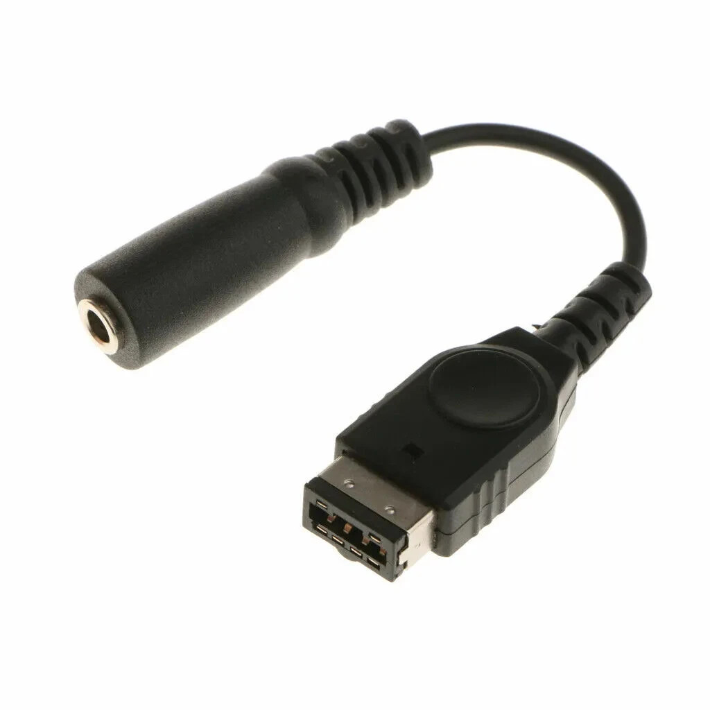 Headphone 3.5mm Jack Adapter Cable Audio Cord Nintendo Game Boy Advance GBA SP