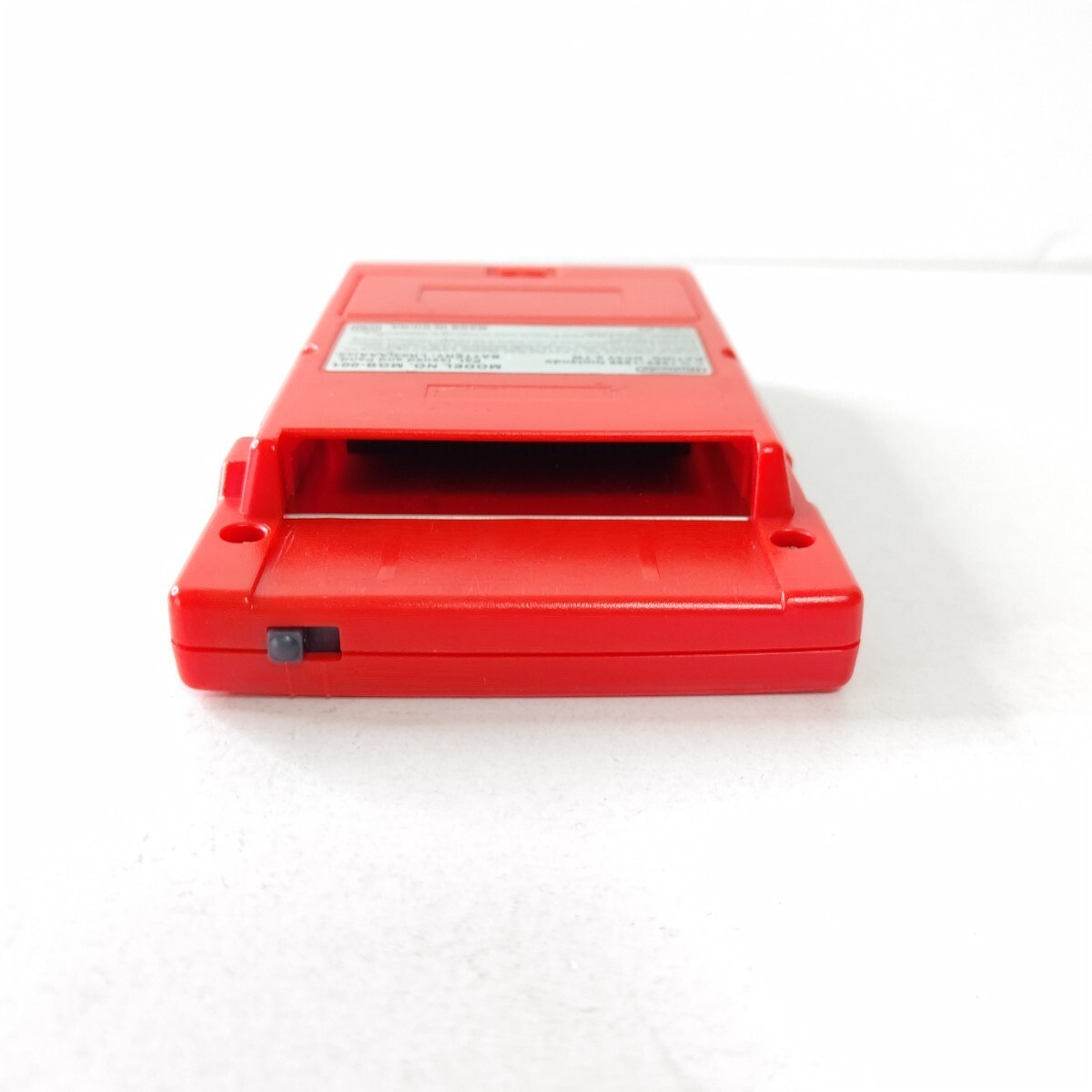 Nintendo Game Boy Pocket Handheld Console All Buttons Checked Red MGB-001