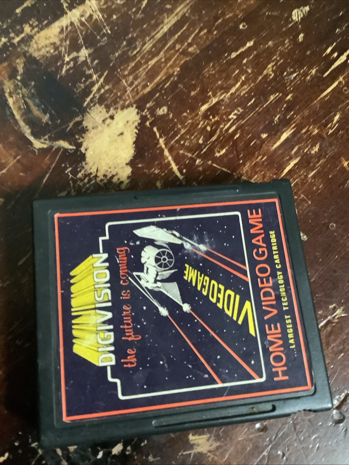 Brazil Atari 2600 Atlantis Video Game Cartridge Digivision Vintage Rare