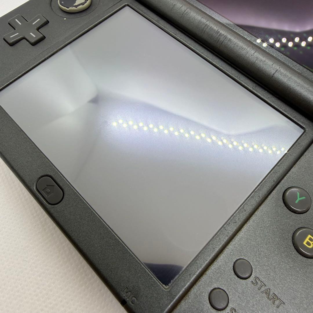 Nintendo New 3DS LL XL Black Handheld Console Japan Region Locked SD Card 0293