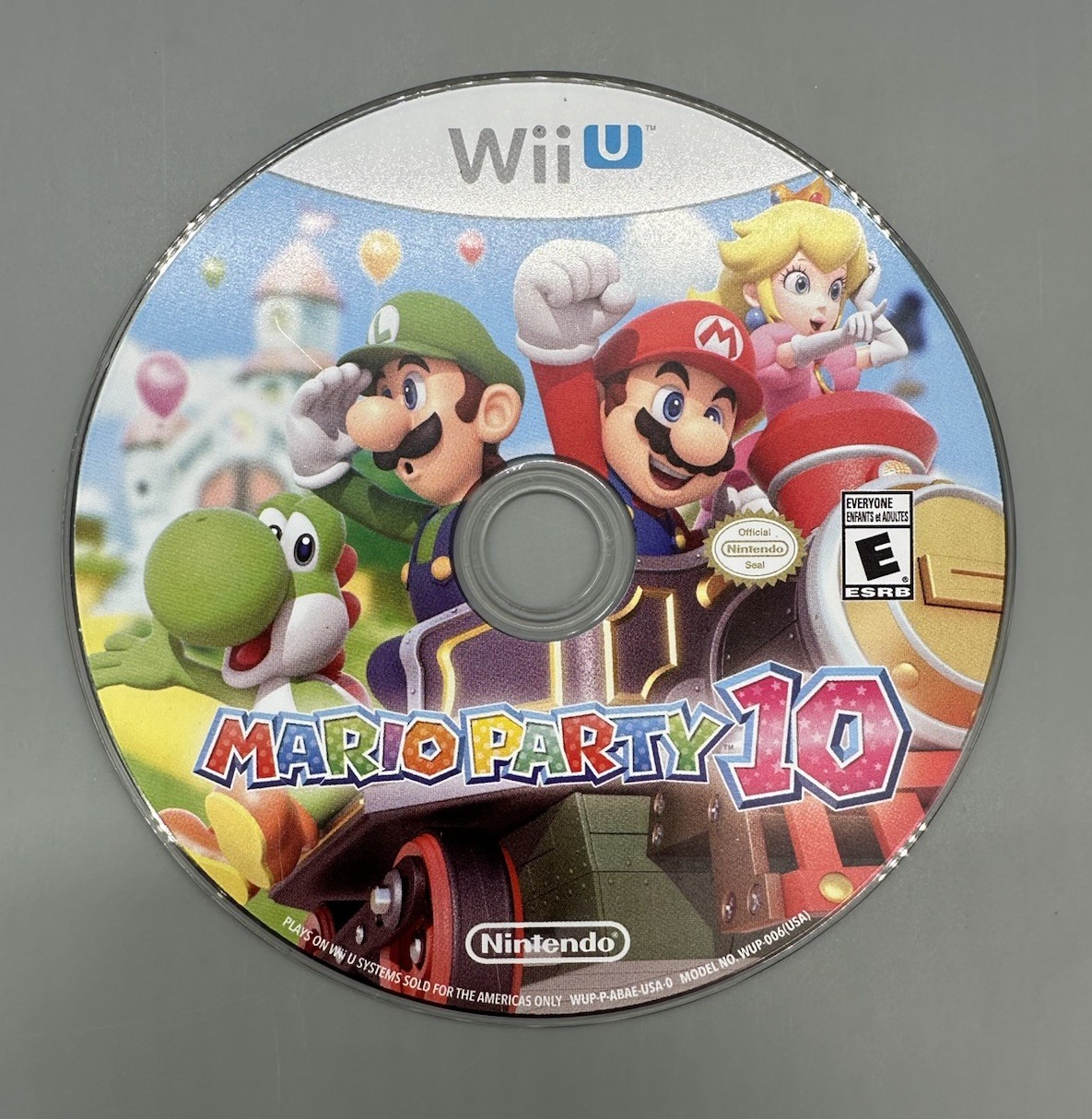 Mario Party 10 (Nintendo Wii U, 2015) Disc Only – Tested & Working