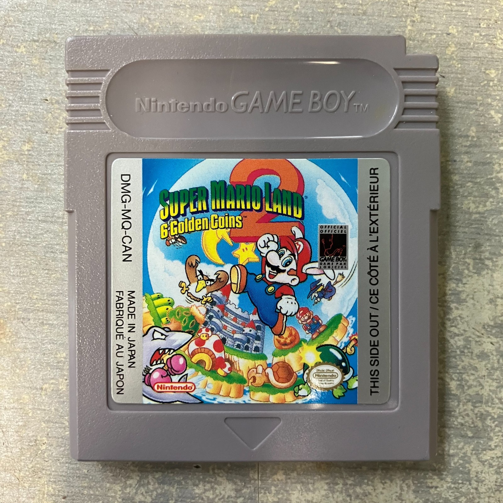 Super Mario Land 2: 6 Golden Coins CIB Canada Variant (GameBoy, 1992)