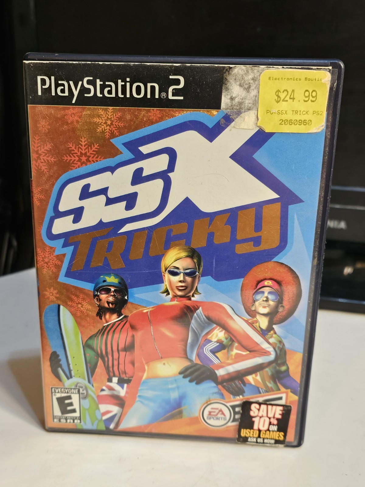 SSX Tricky (Sony PlayStation 2, 2001) PS2 Black Label – Pre Owned