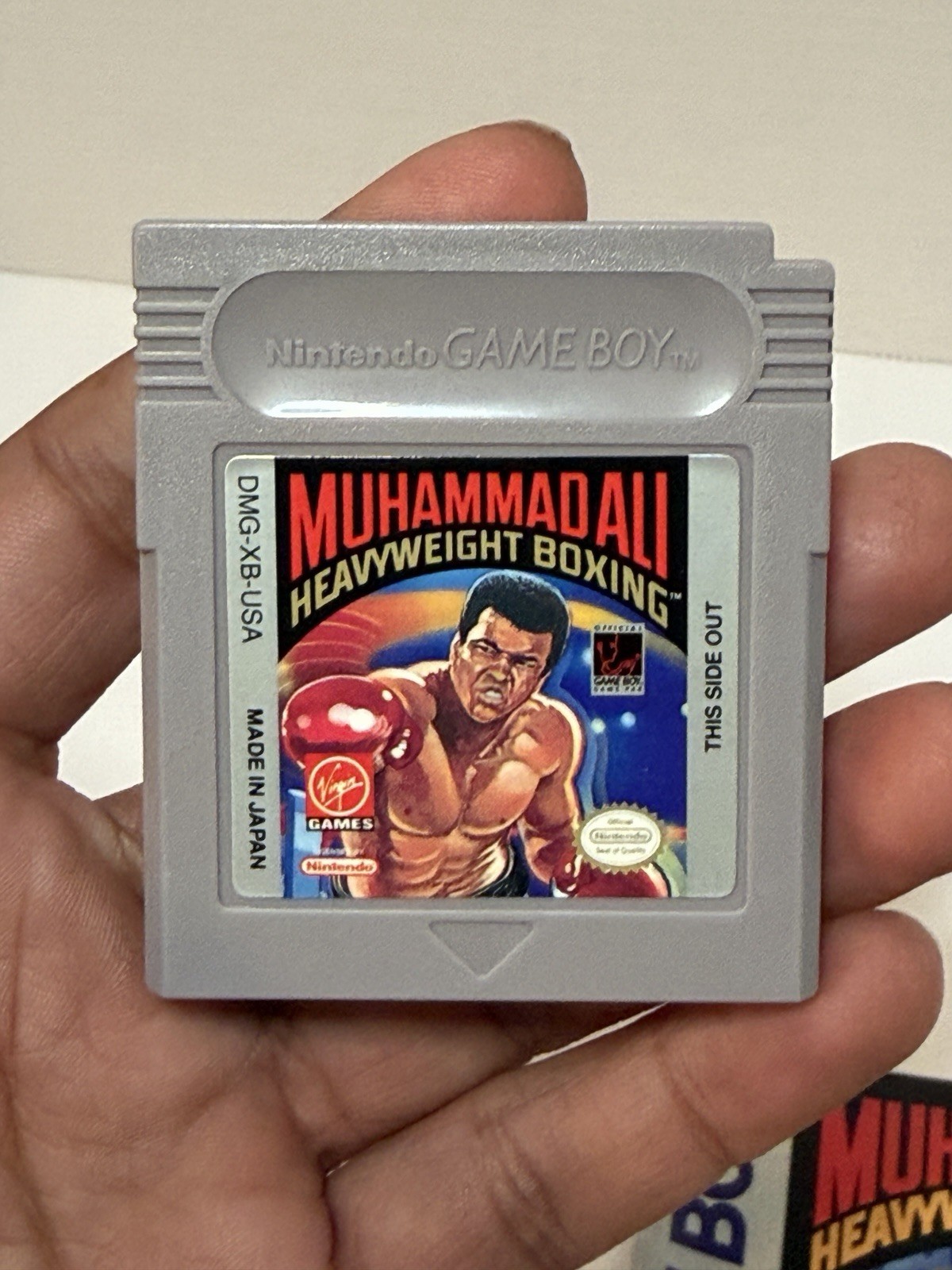 Muhammad Ali Heavyweight Boxing Nintendo Gameboy With Manual