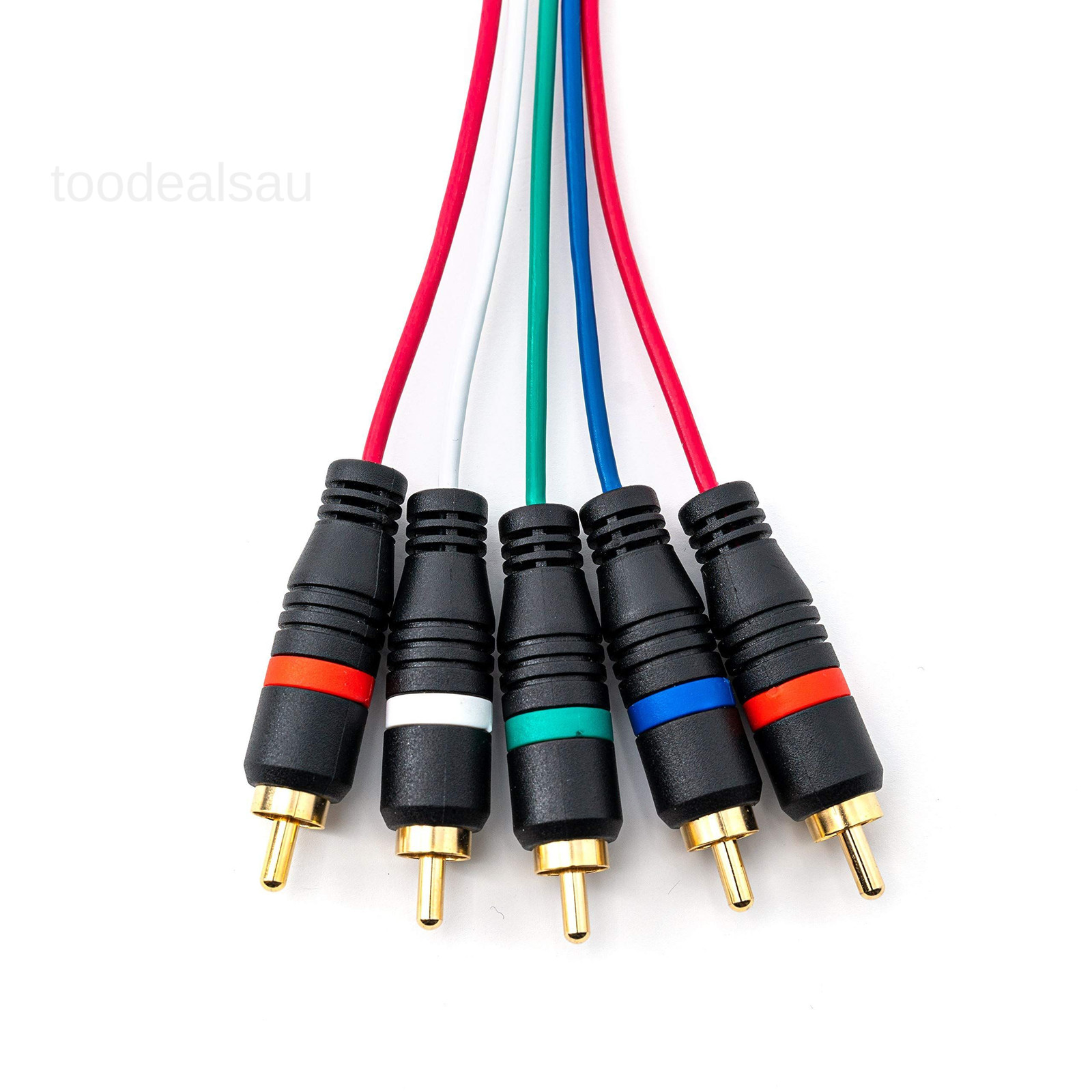 HD Retrovision Premium YPbPr Component Video Cable for PlayStation 2/3 6 feet