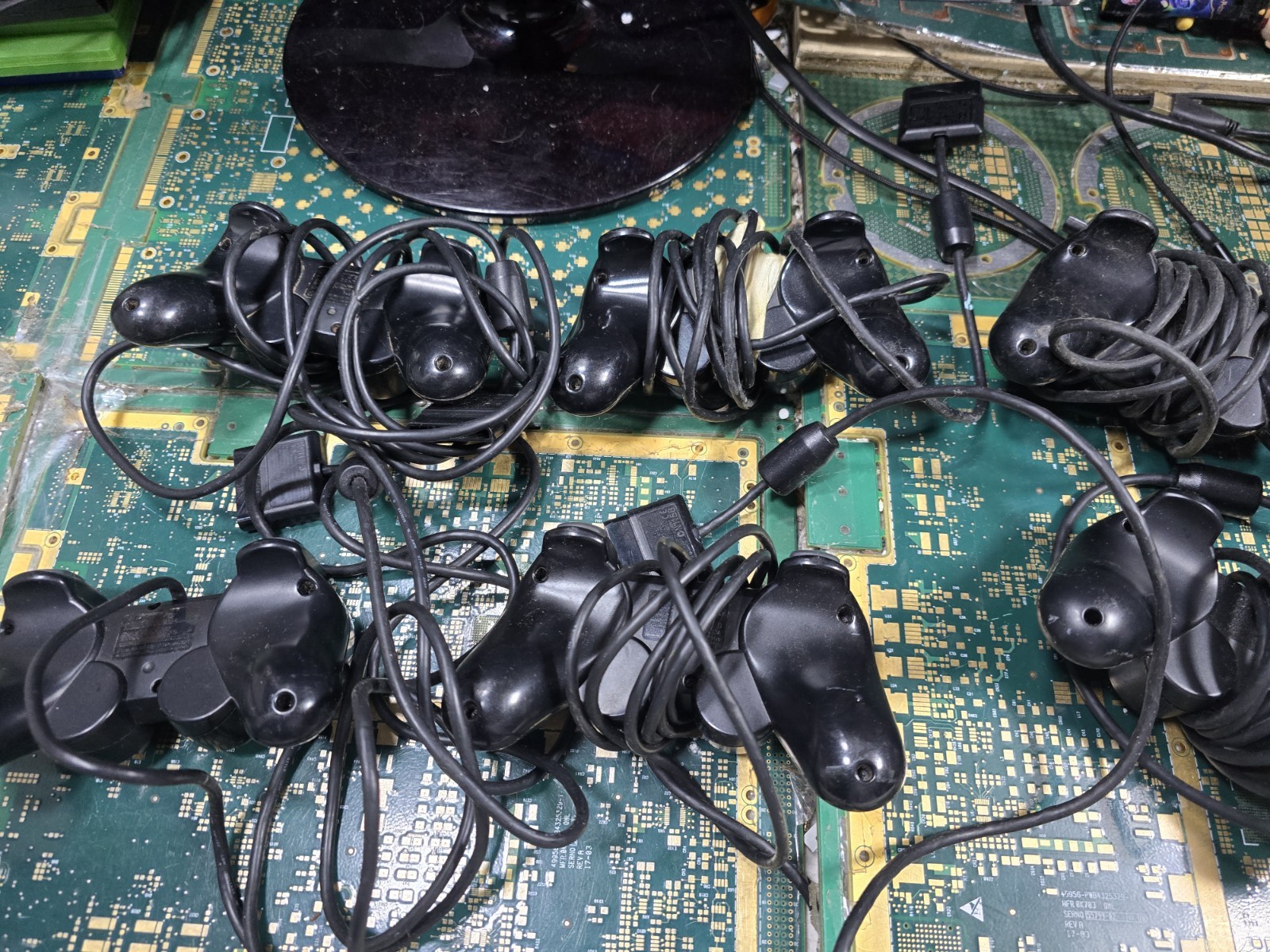 Sony PS2 Original DEFECTIVE DONOR EXACT LOT #3-Controller-CRUDE-DIRT-RUST-PARTS