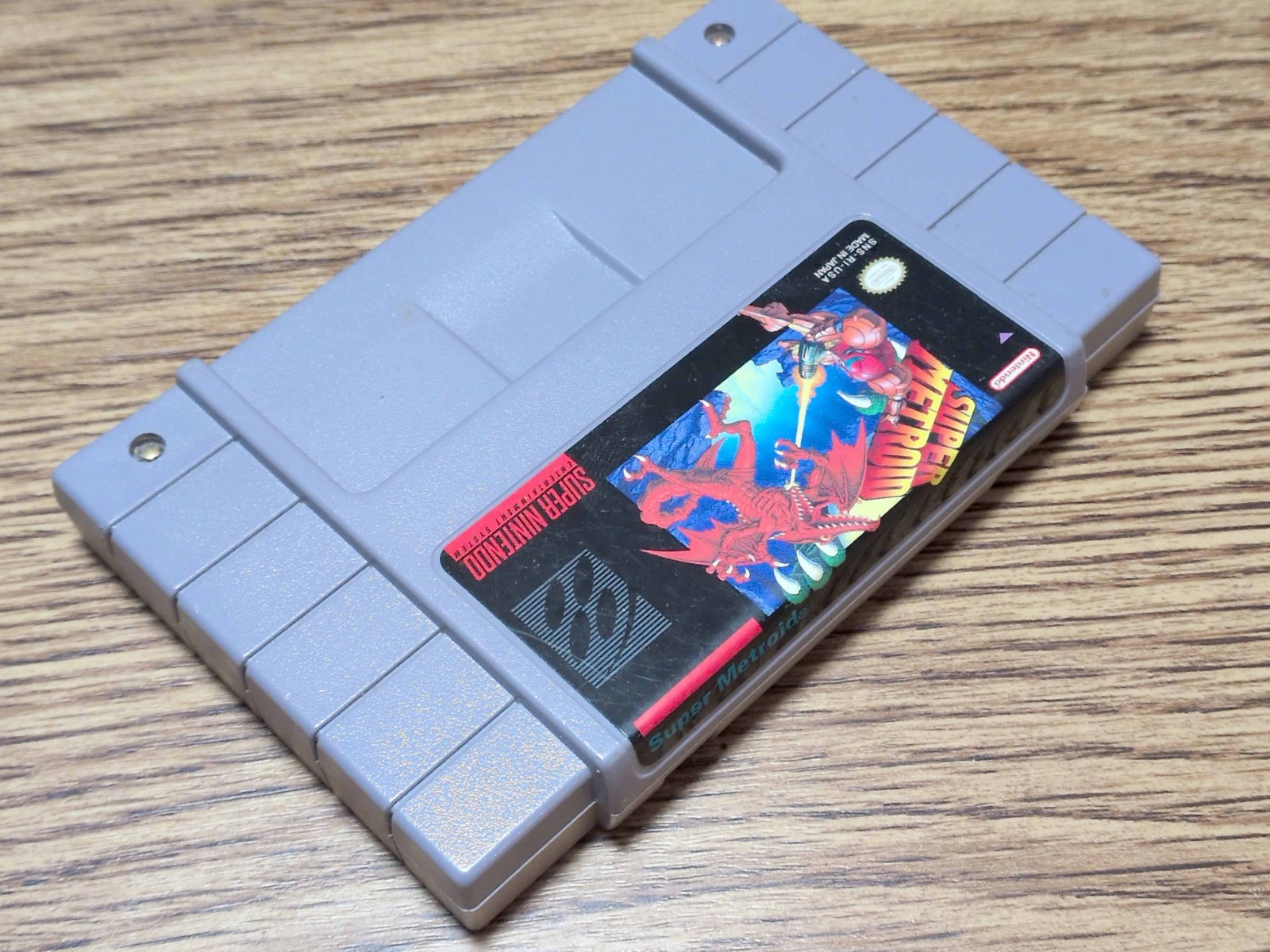 Super Metroid SNES Super Nintendo Authentic Tested Saves Cartridge