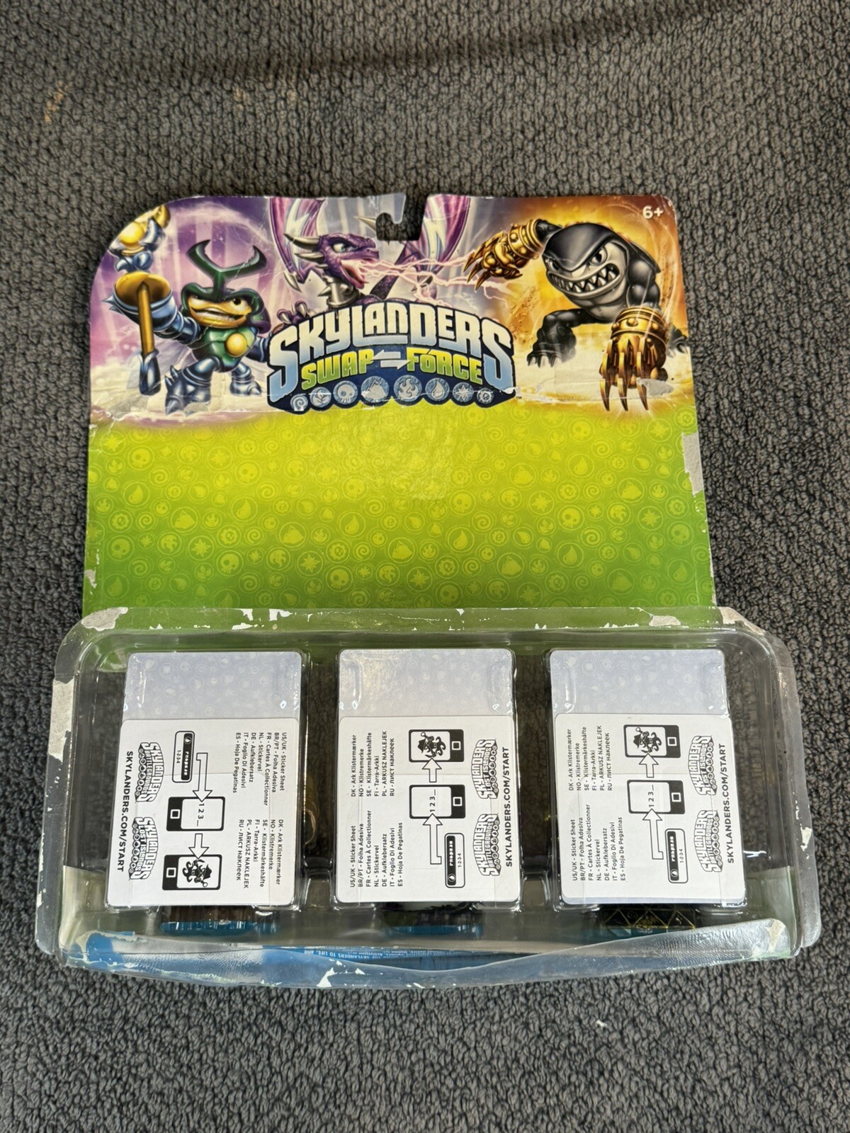 Skylanders SWAP Force 3 Pack: Dune Bug-Phantom Cynder-Knockout Terrafin *NEW*
