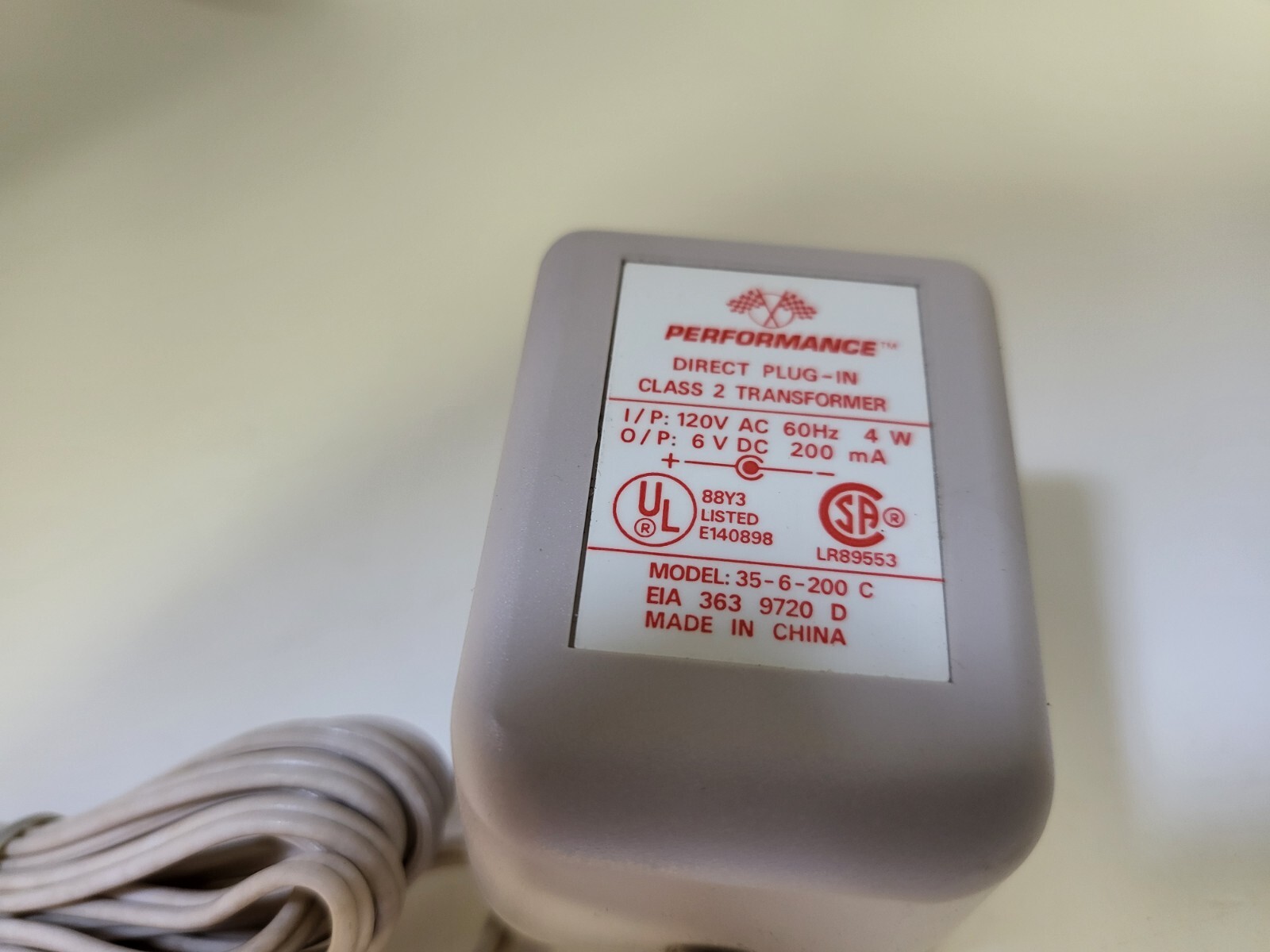 Gray 6V DC 200 mA AC Power Adapter for Original Gameboy DMG-01 Performance #A24