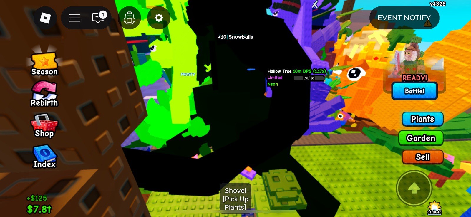 NEON HALLOW TREE- Plants Vs Brainrots- Plants Vs Brainrots ROBLOX