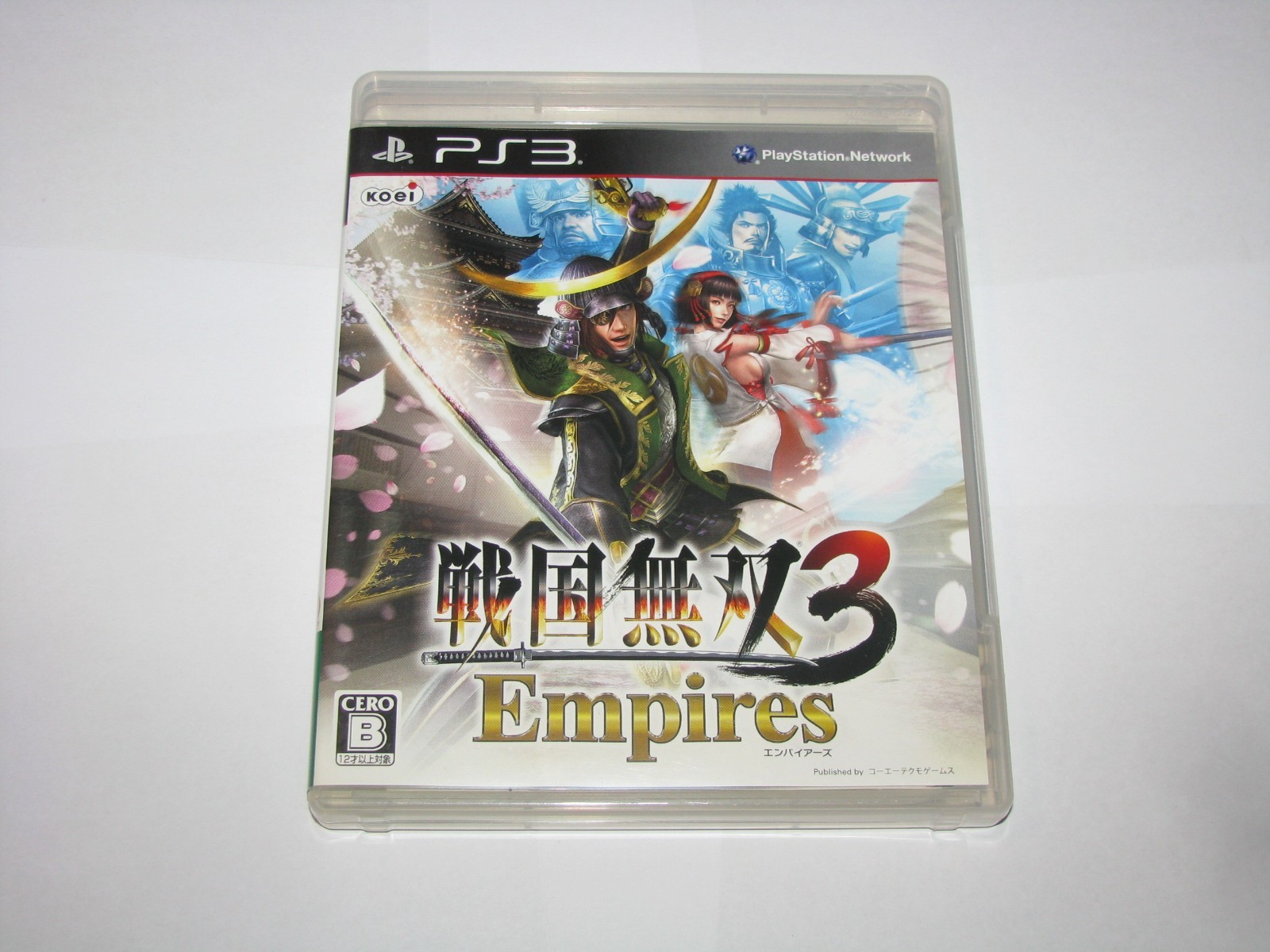 Sengoku Musou 3 Empires Samurai Warriors Playstation PS3 Japan import US Seller