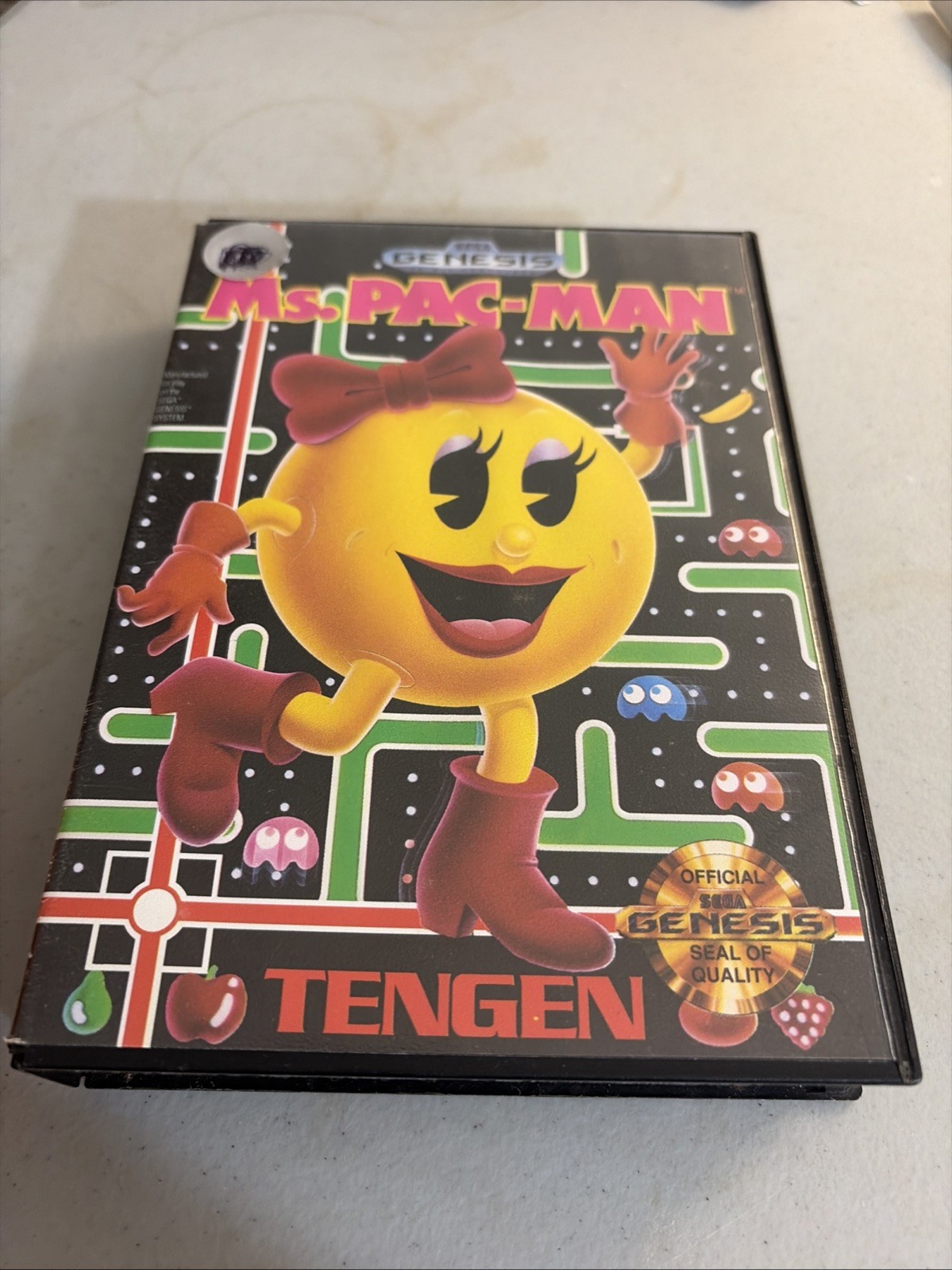 Ms. Pac-Man Sega Genesis. CIB